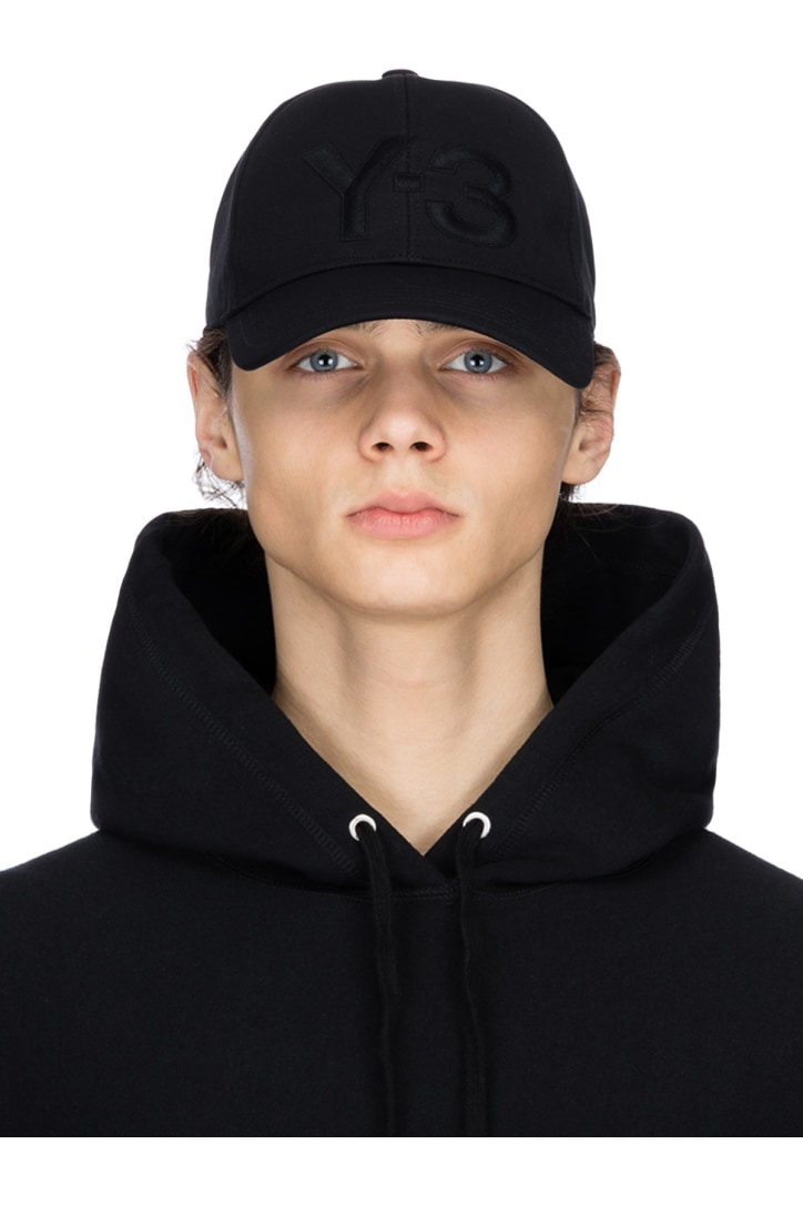 Y 3 Logo Cap Black Influenceu