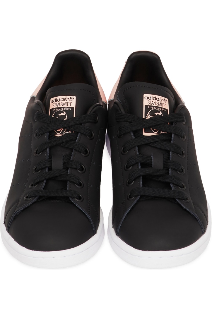 stan smith black and pink