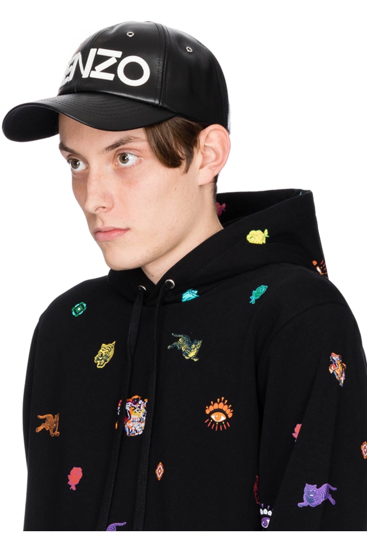 Casquette cuir kenzo clearance