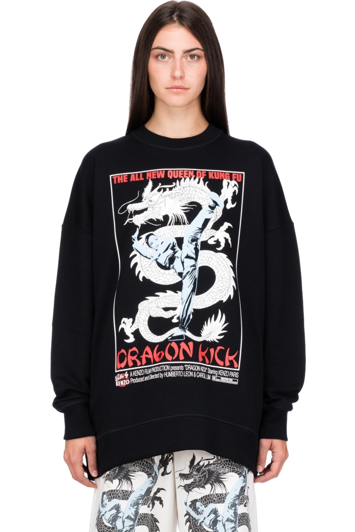 kenzo sweater dragon