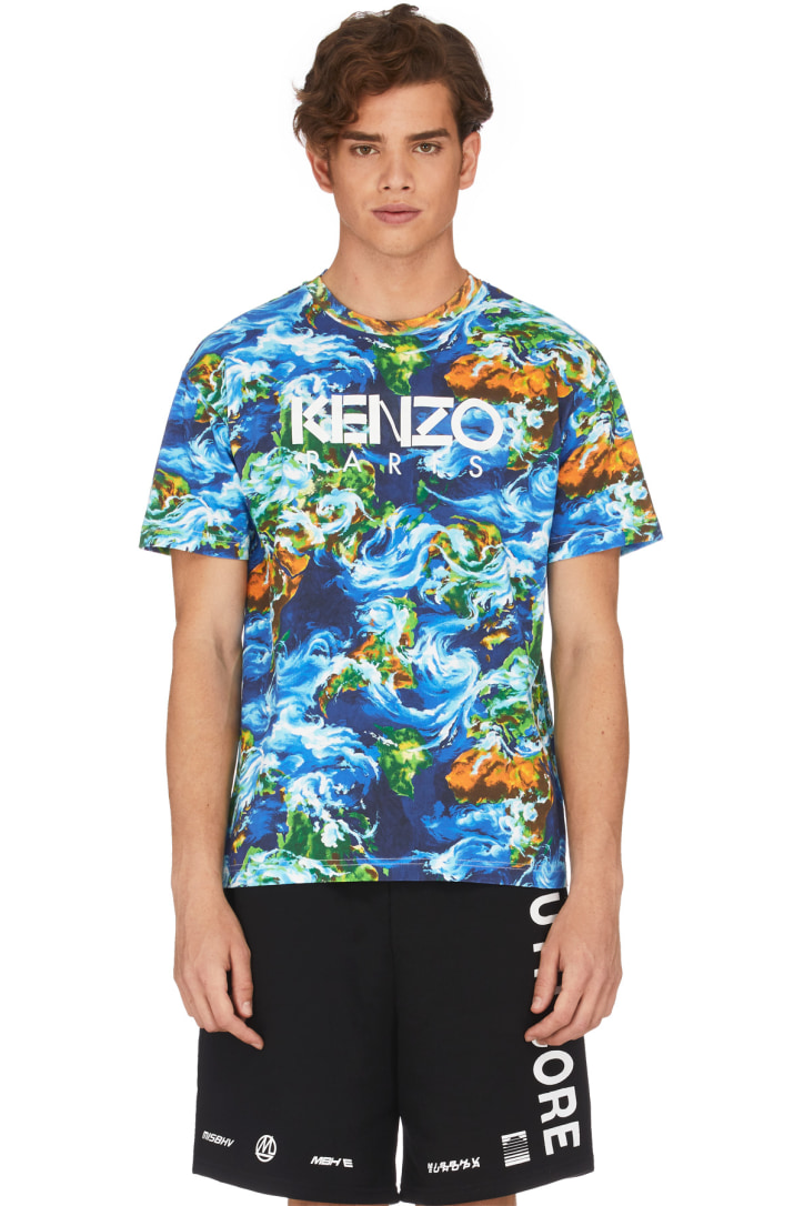 kenzo world t shirt