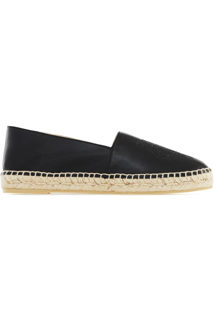 kenzo leather espadrilles