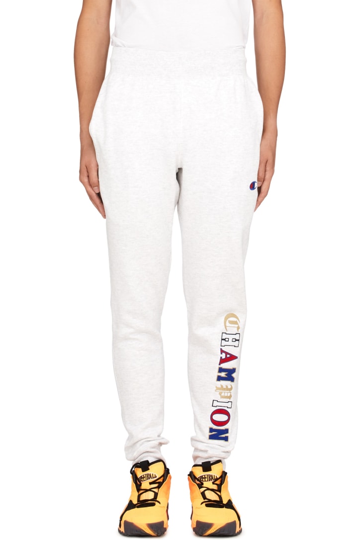 champion reverse weave jogger old english