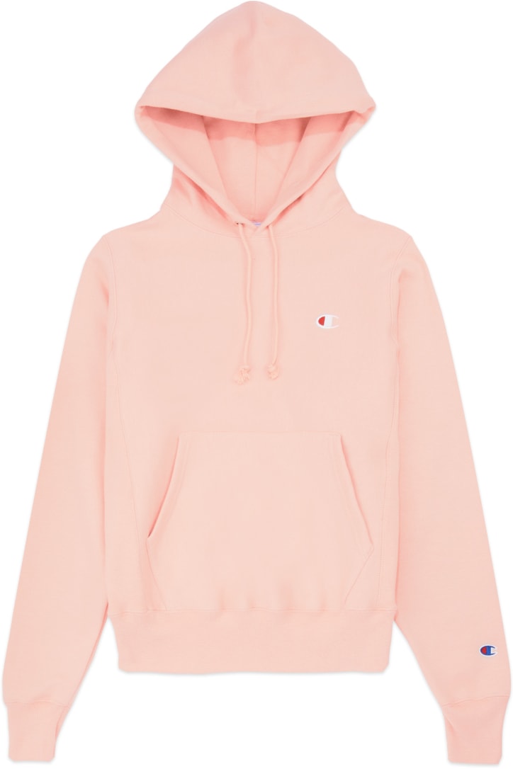champion reverse weave hoodie peach