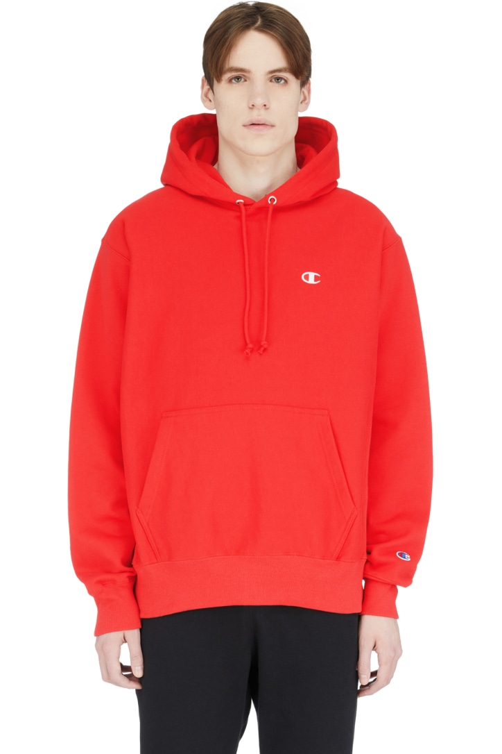 red scarlet champion hoodie
