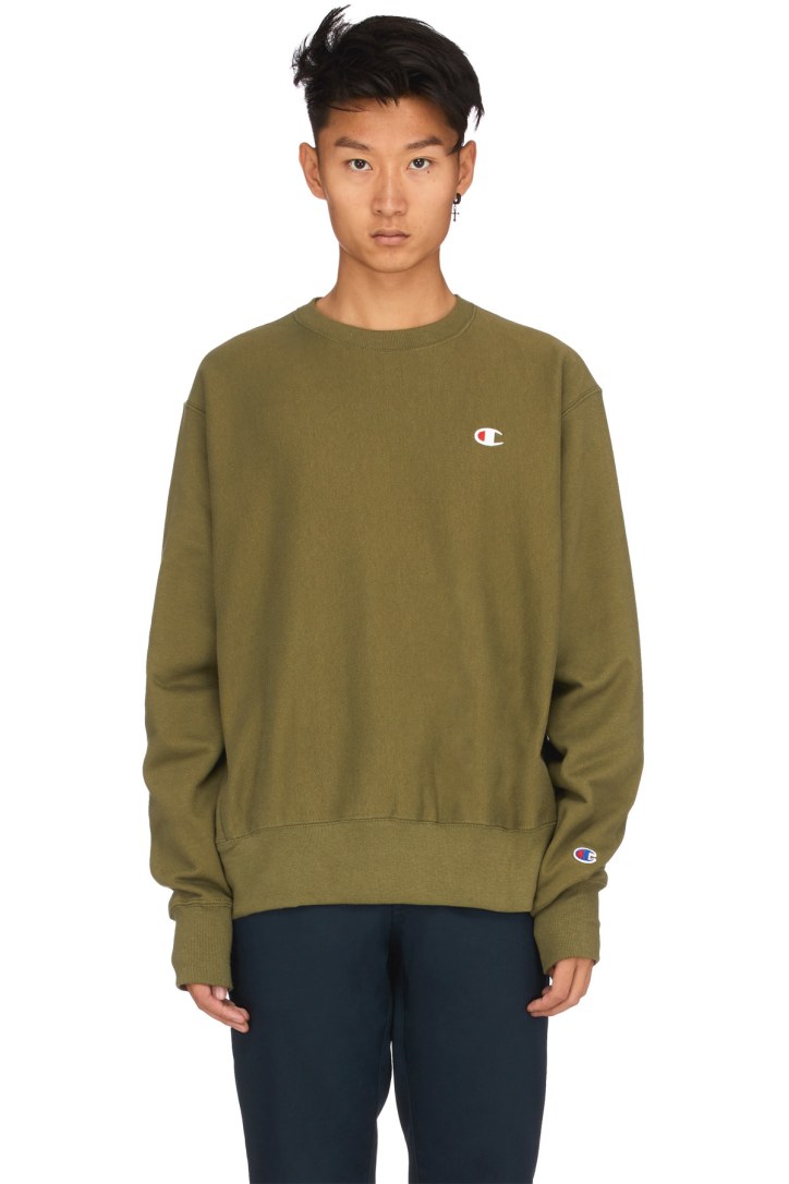cargo olive champion hoodie