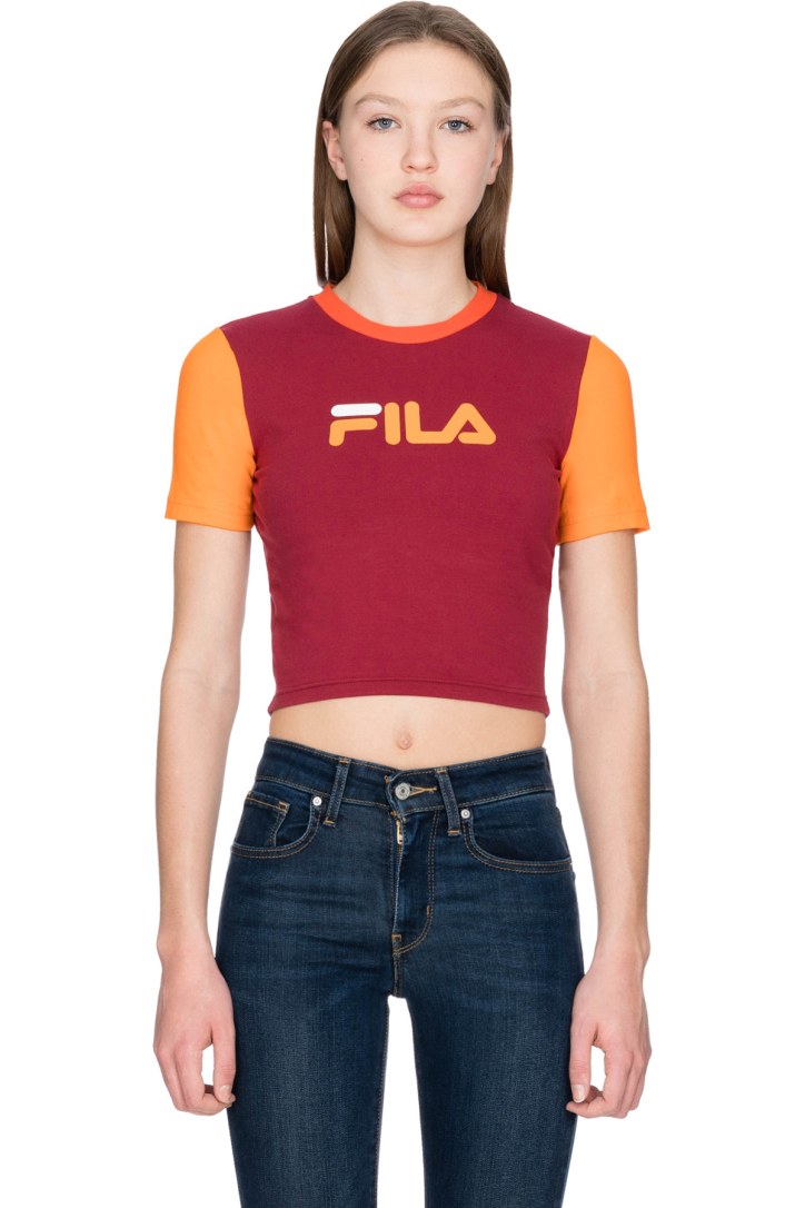 fila anna crop tee