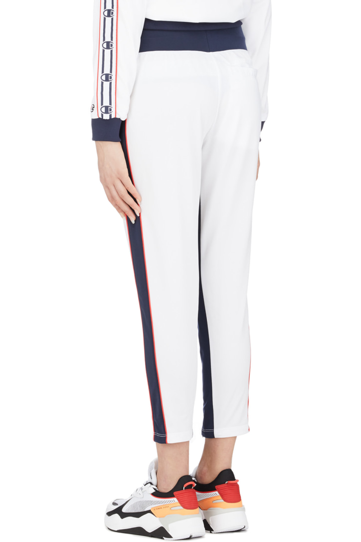 slim leg track pants