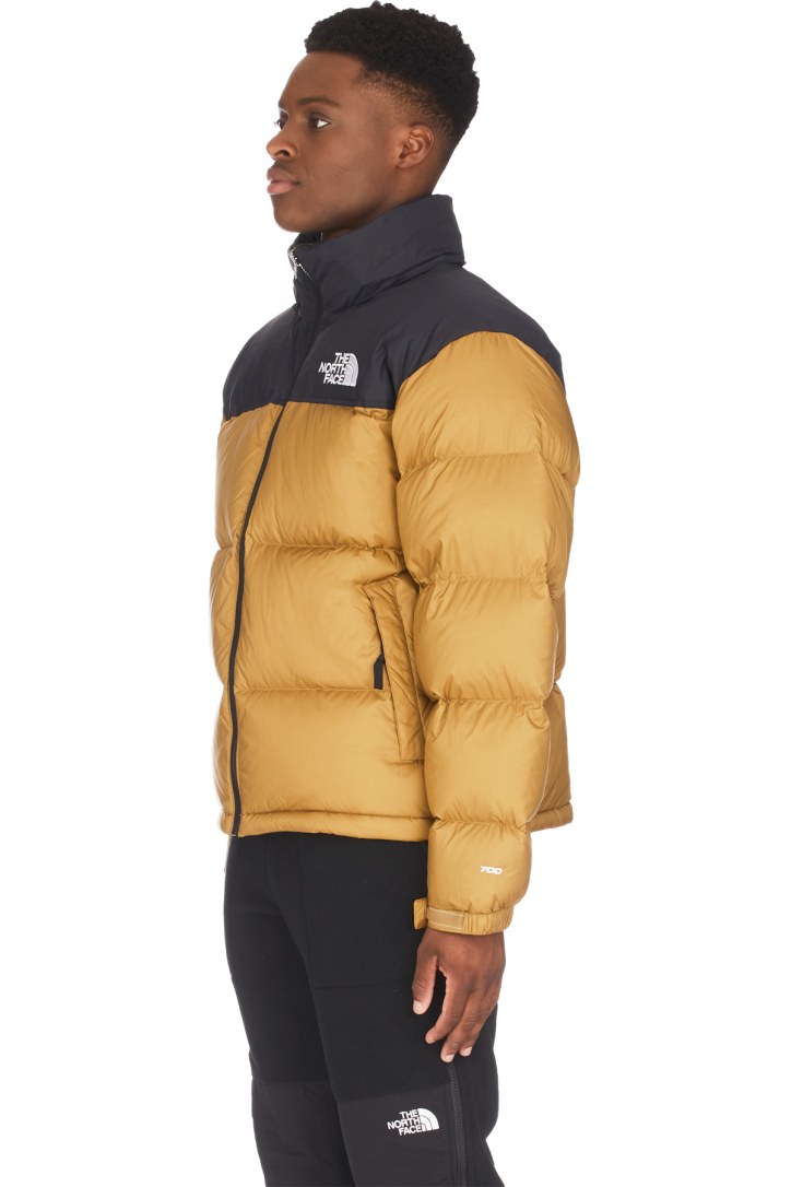 the north face nuptse british khaki