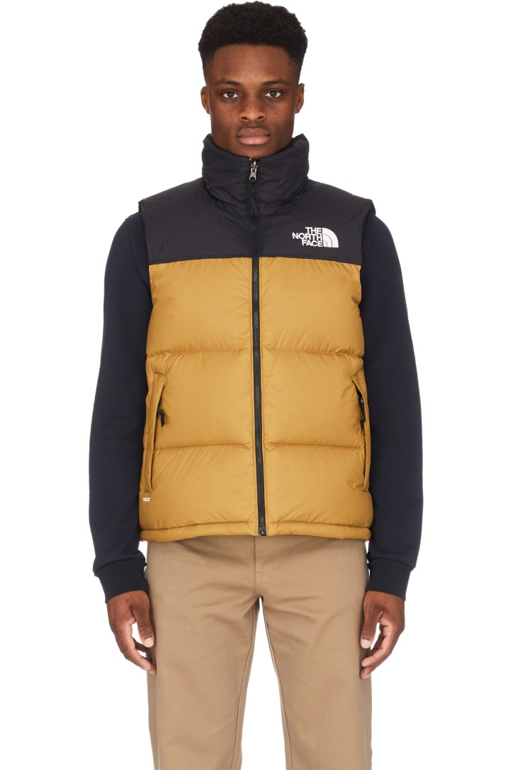 the north face nuptse british khaki