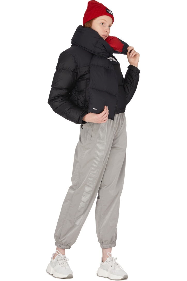 The North Face Nuptse Crop Jacket Tnf Black Influenceu The North Face Nuptse Crop Jacket Tnf Black Influenceu
