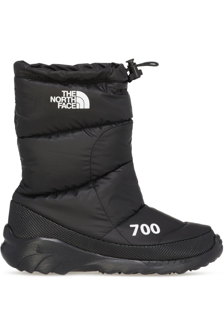 the North Face: Nuptse Bootie 700 - TNF Black/TNF White | influenceu