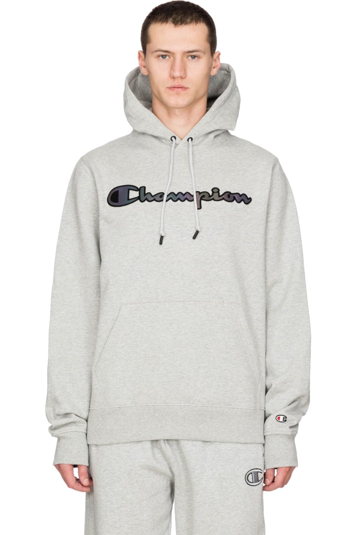 orange nike tech hoodie