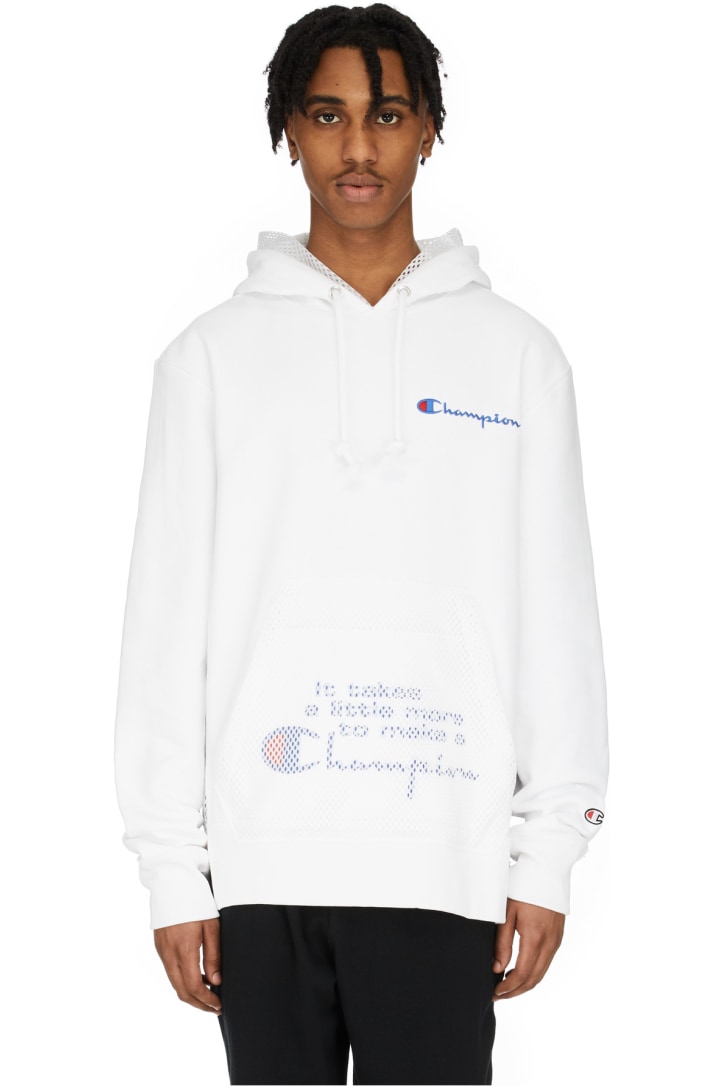 champion reverse weave shift pullover hoodie