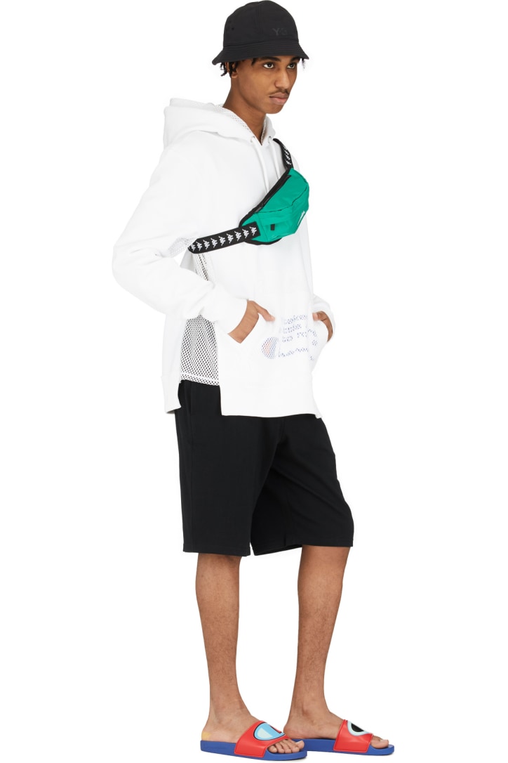 champion reverse weave shift pullover hoodie