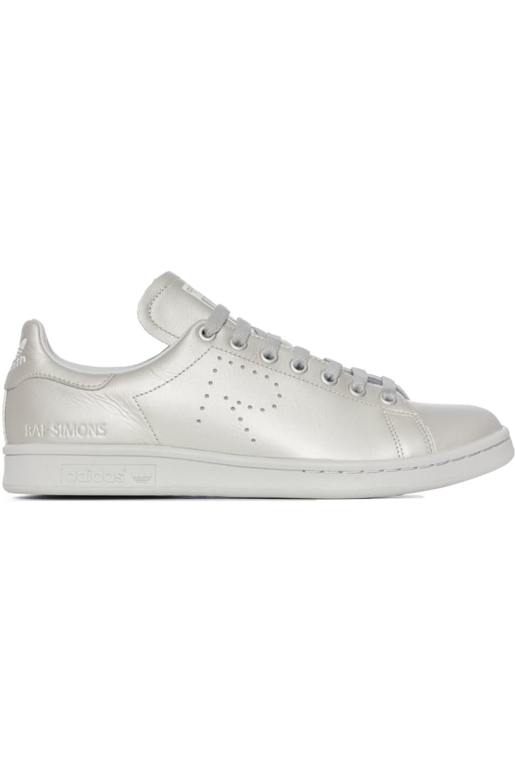 raf simons stan smith silver