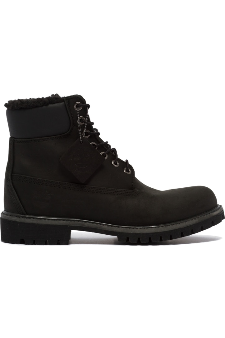 Timberland: Heritage 6 Inch Warm Lined Boots - Black | influenceu