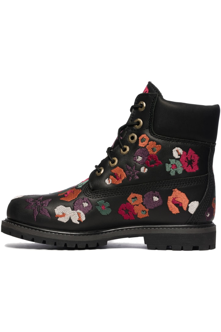 timberland embroidered boots