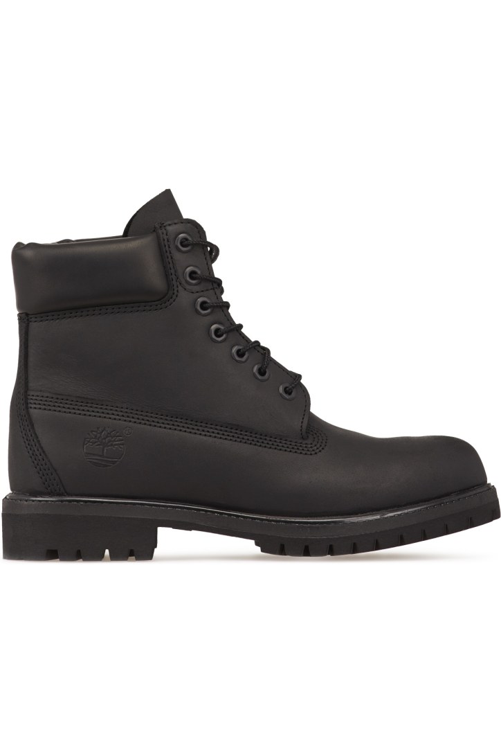 timberland original 6 inch boots black