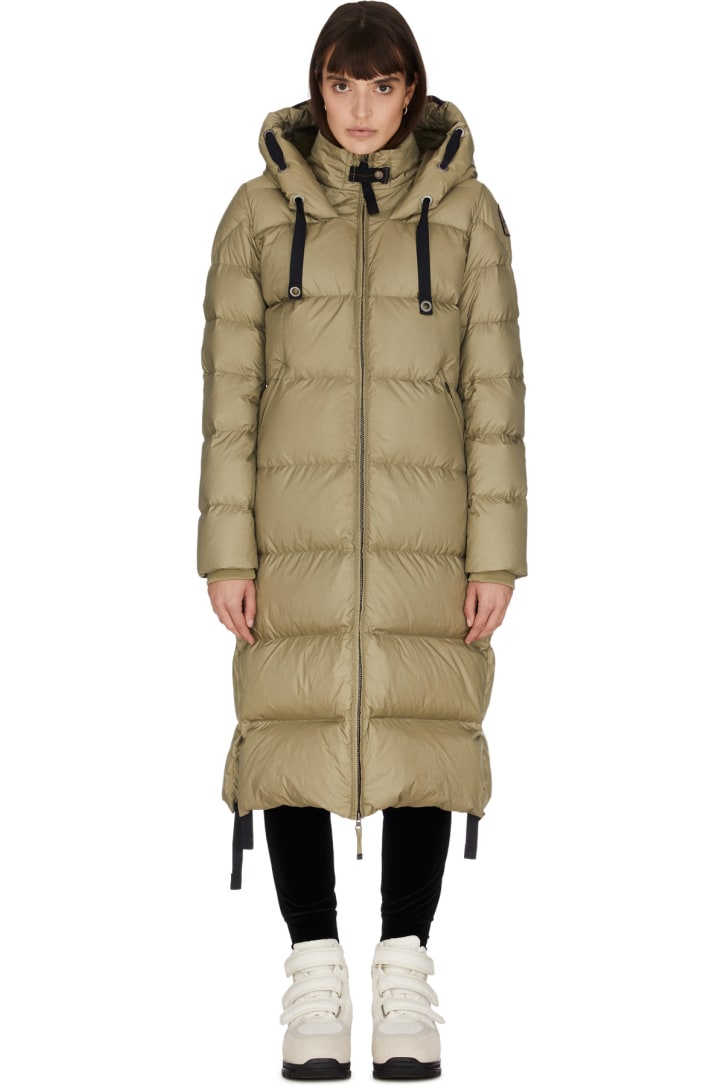 parajumpers panda long coat
