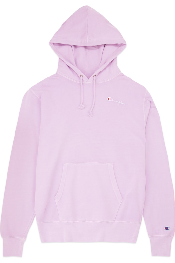 champion lilac hoodie