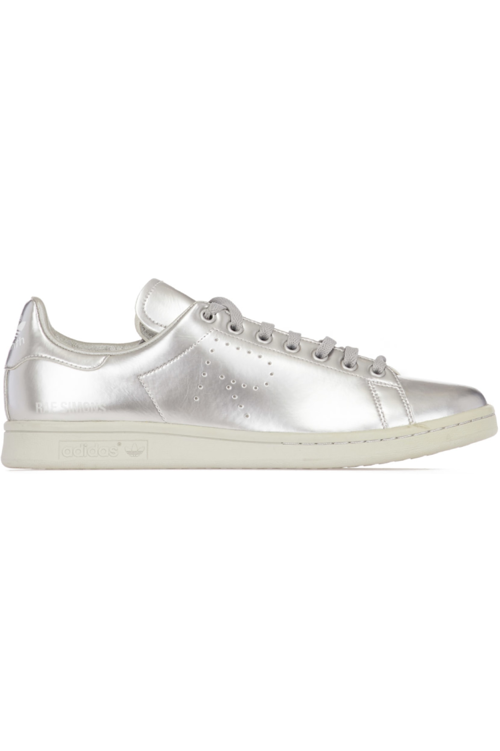 raf simons stan smith silver