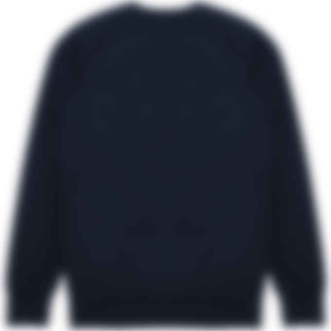 Maison Kitsuné - Handwriting Clean Pullover Sweaters - Navy