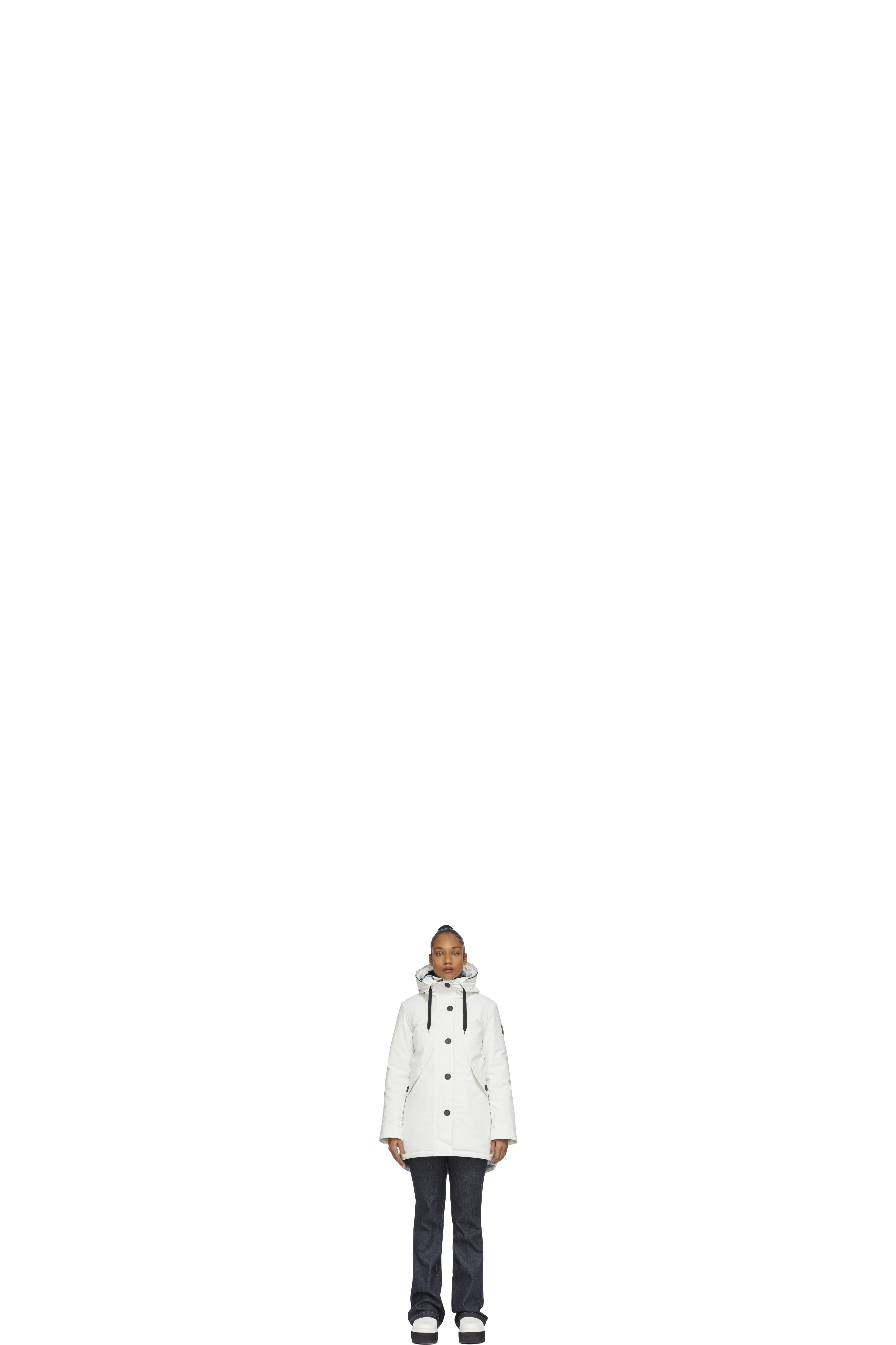 White Wallen Winter Parka