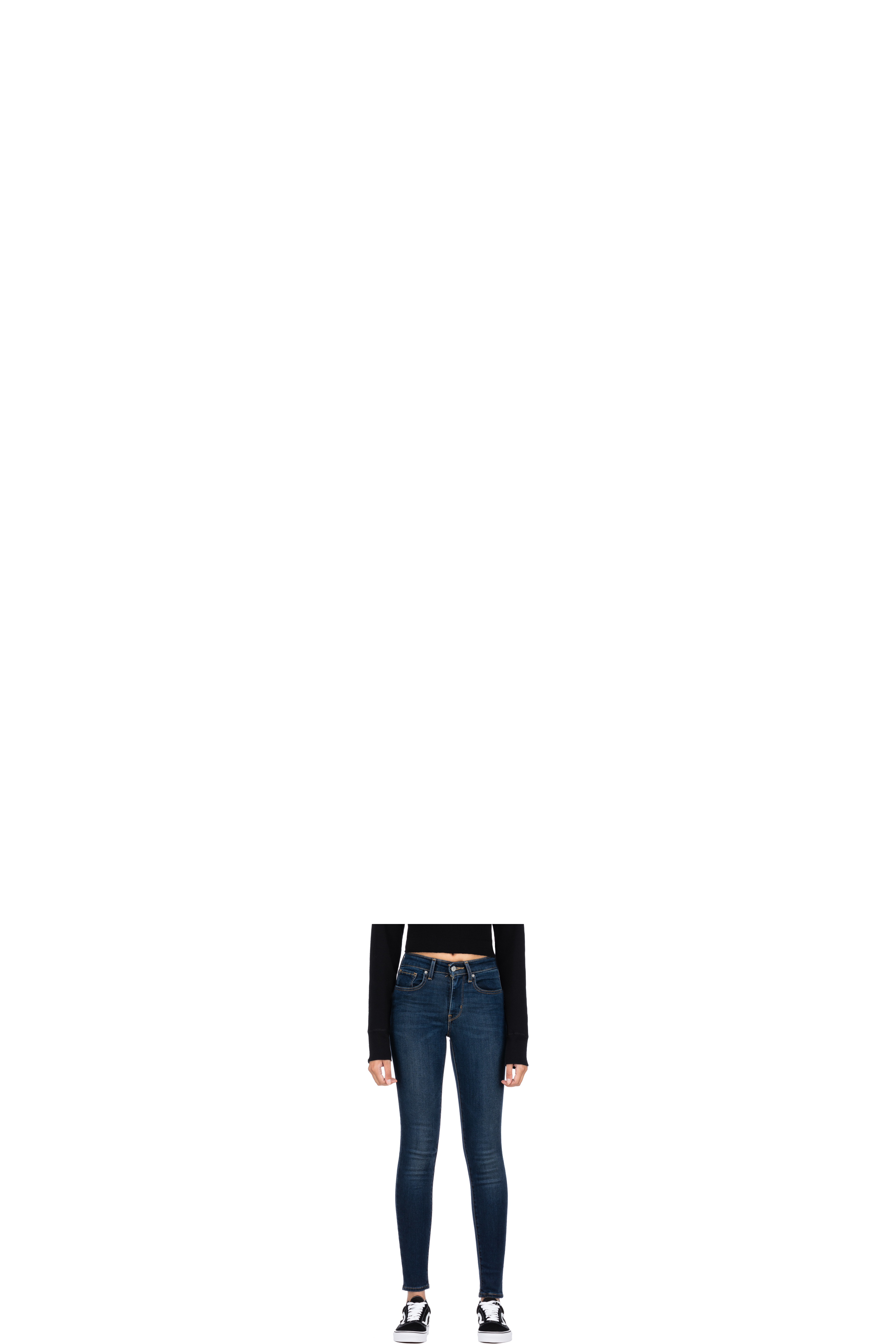 Blue 721 High Rise Skinny Jeans