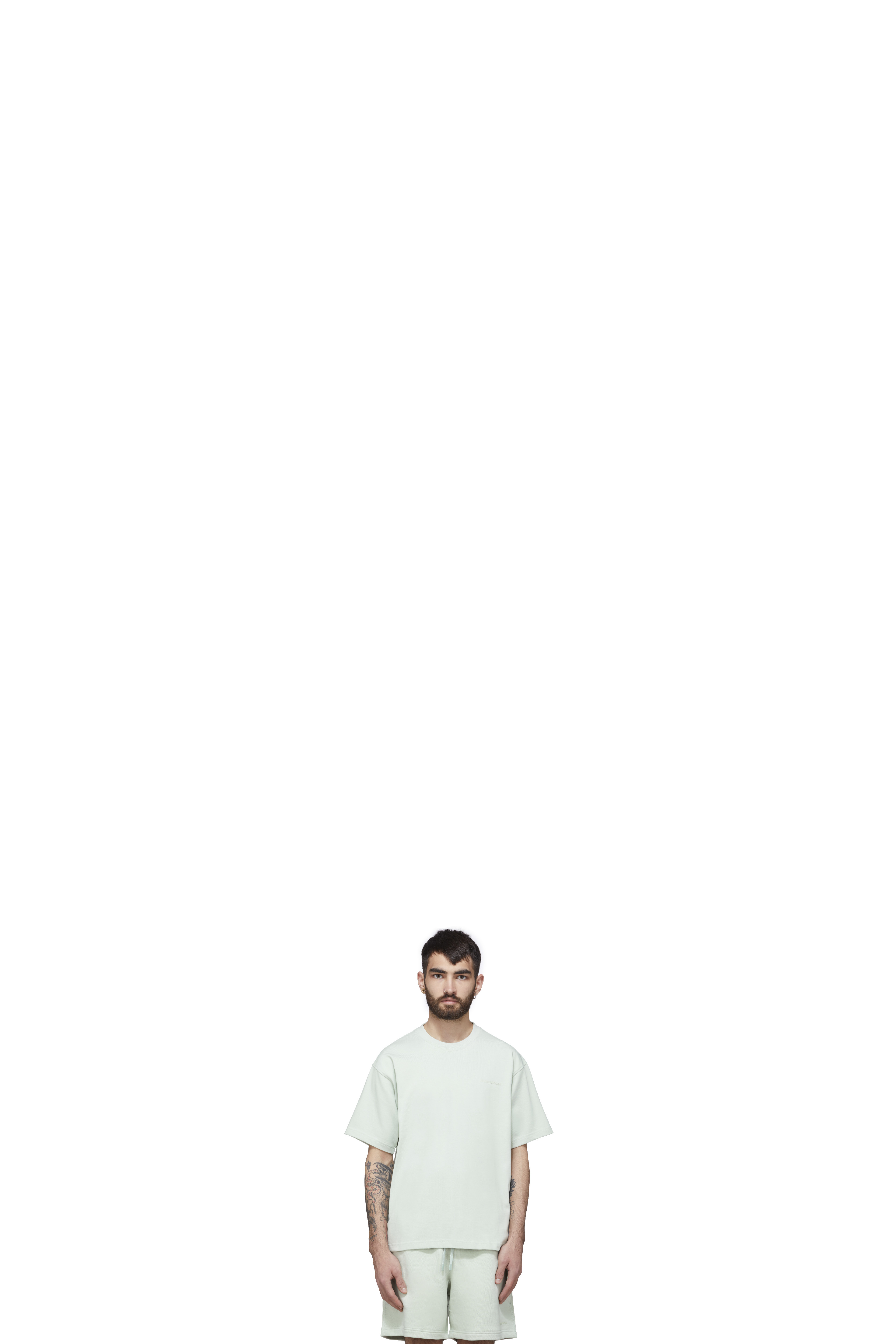 Green Pharrell Williams Basics T-Shirt