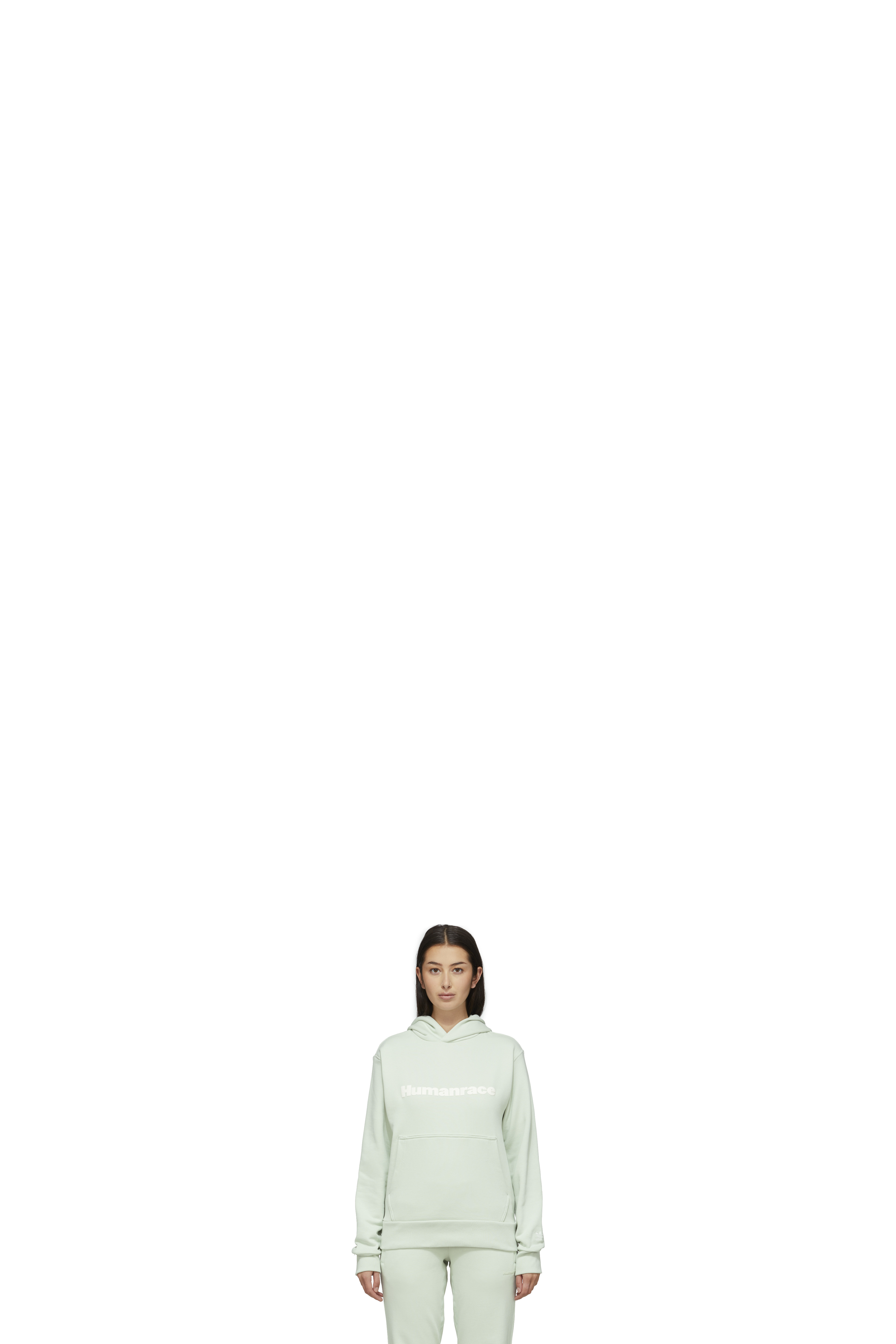 Green Pharrell Williams Basics Hoodie