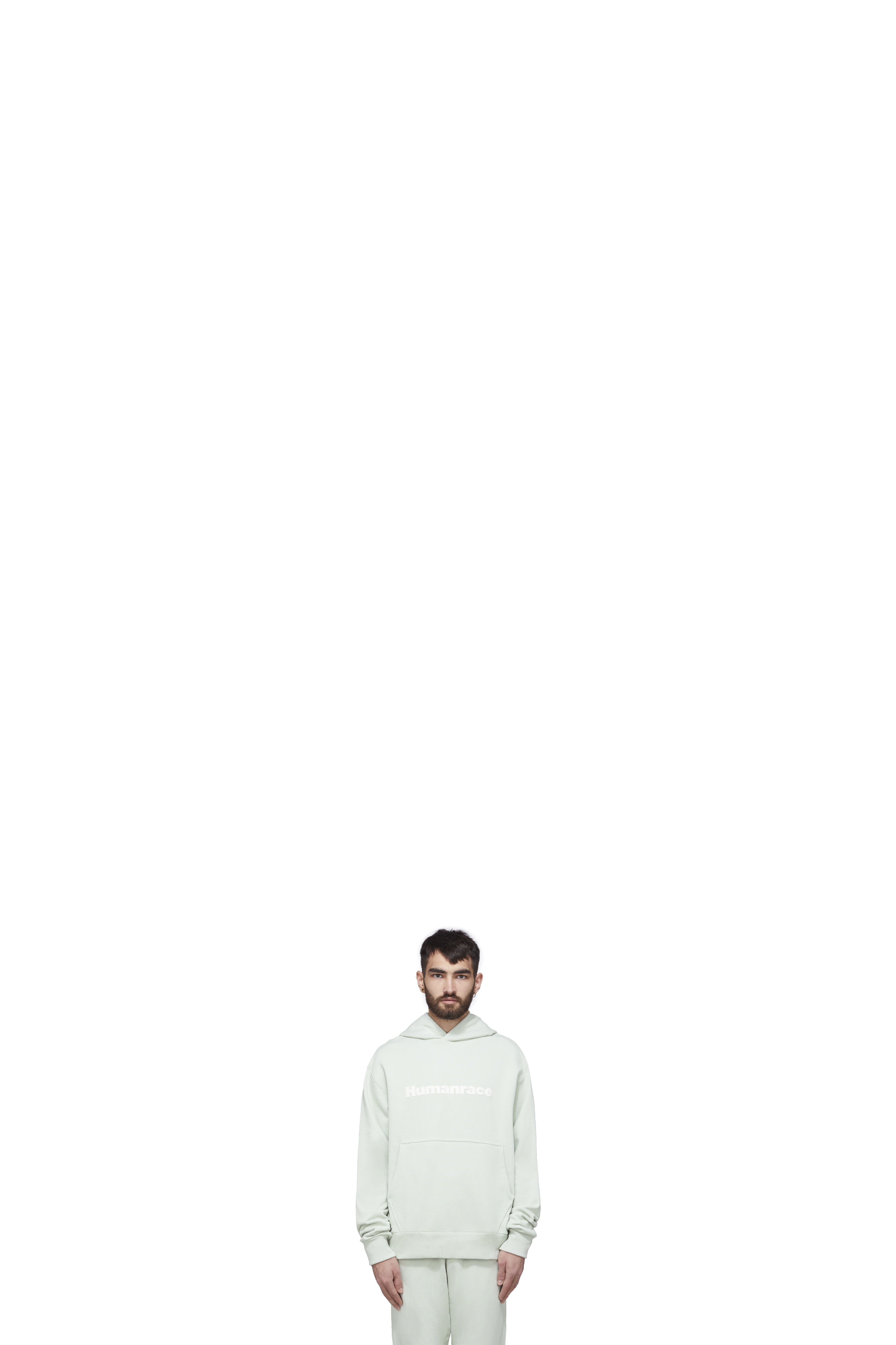 Green Pharrell Williams Basics Hoodie