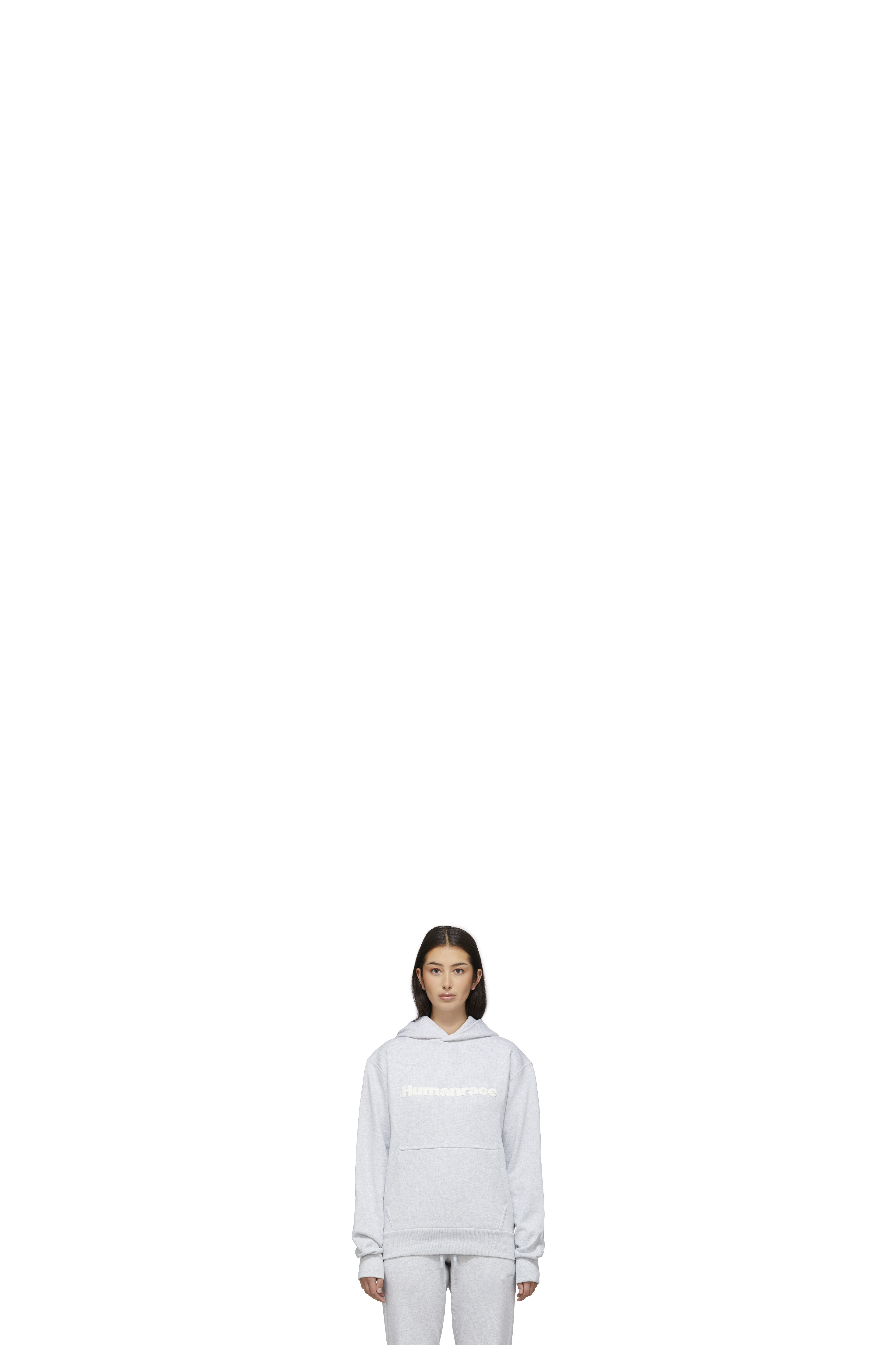 Grey Pharrell Williams Basics Hoodie