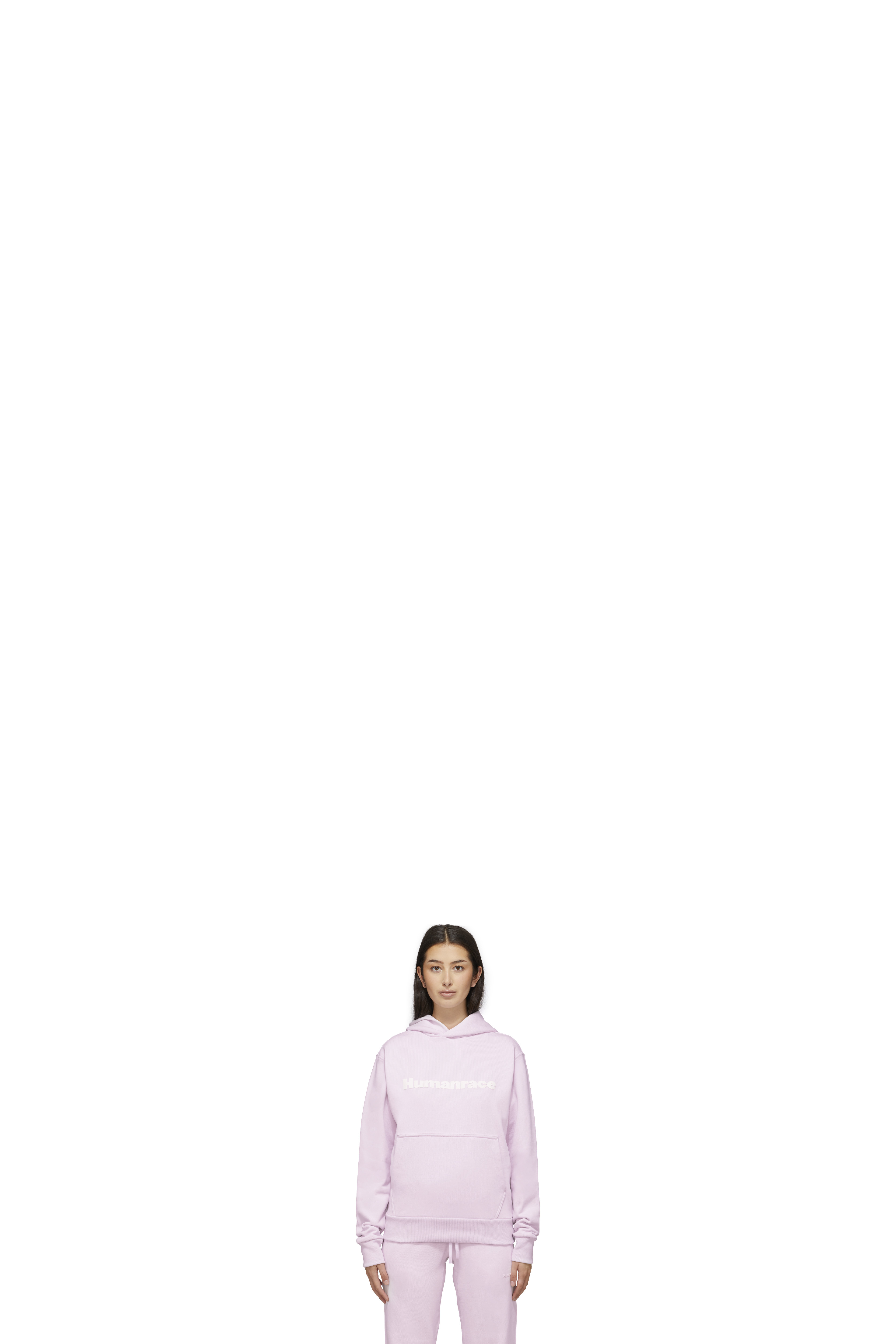 Pink Pharrell Williams Basics Hoodie