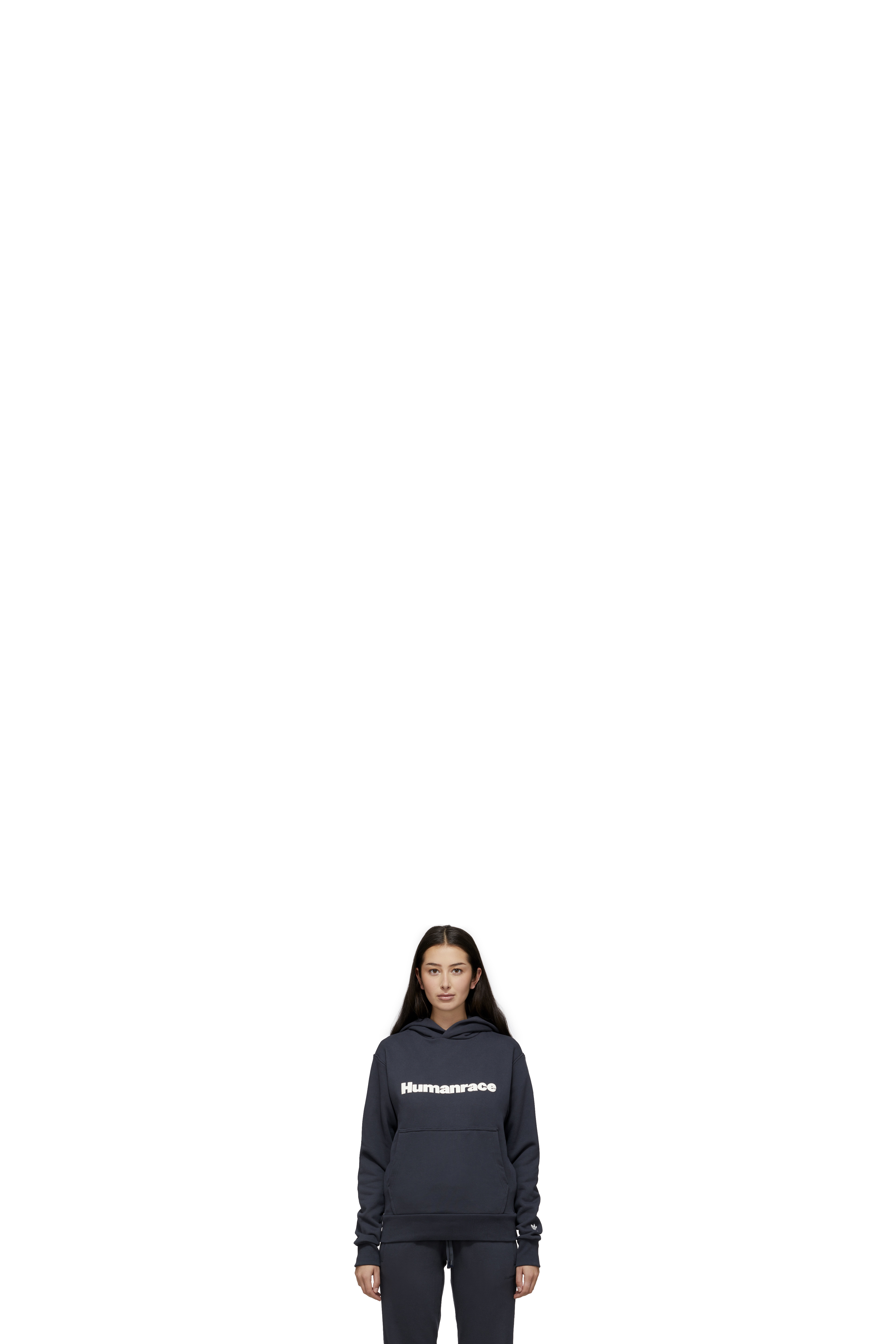 Grey Pharrell Williams Basics Hoodie