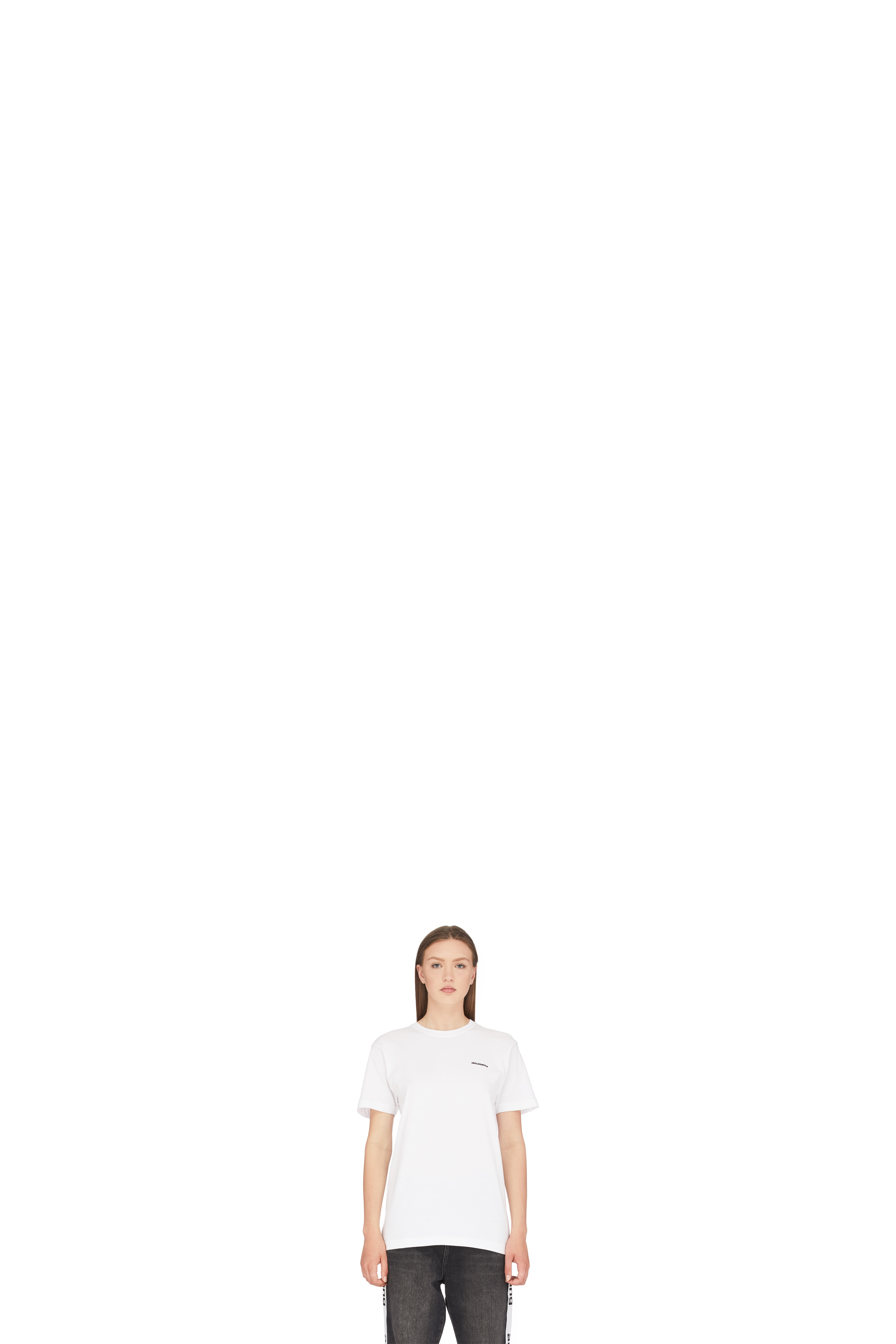 T-Shirt Logo Fleur Blanc