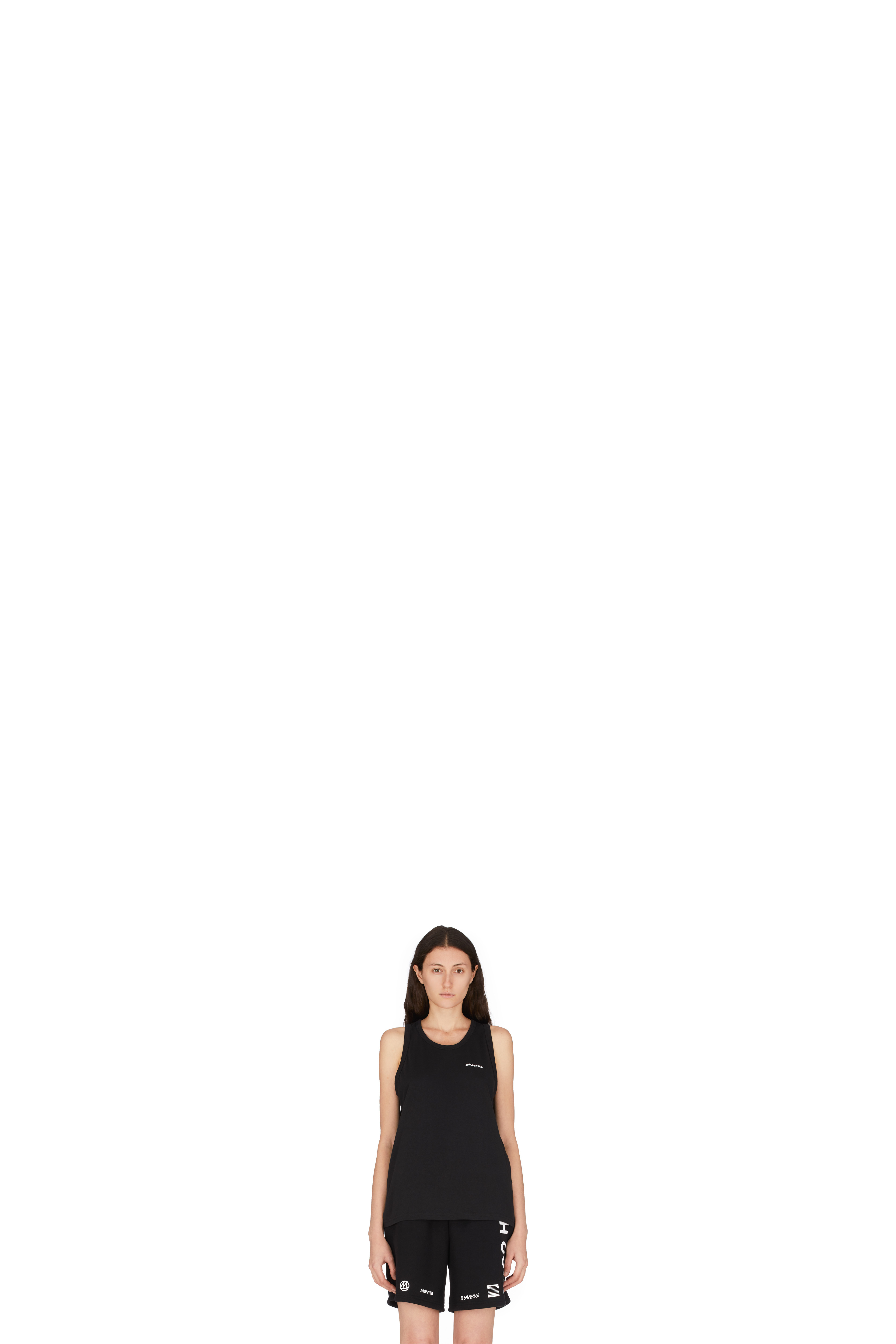 Camisole Logo Fleur Noir