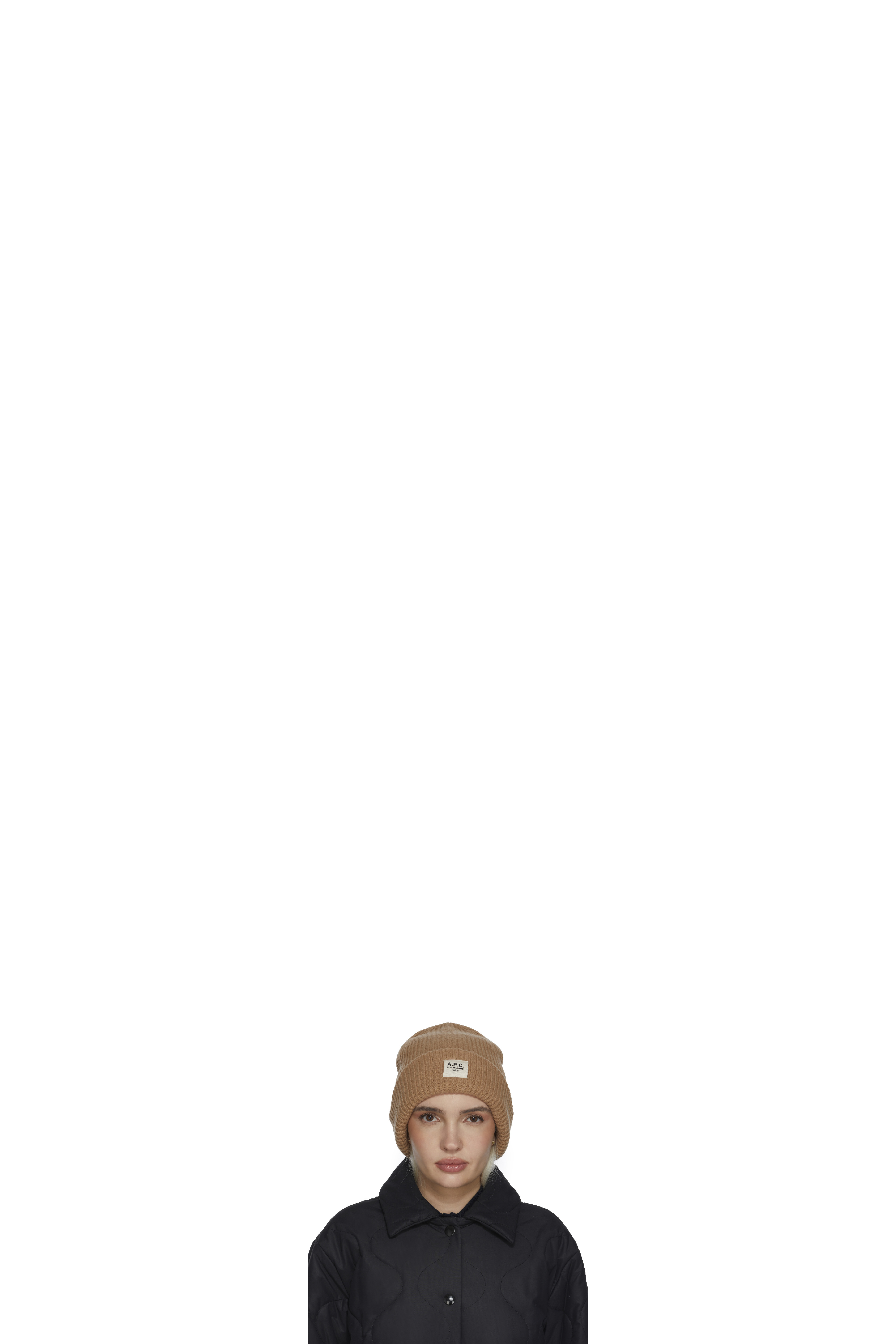 Brown James Knit Beanie