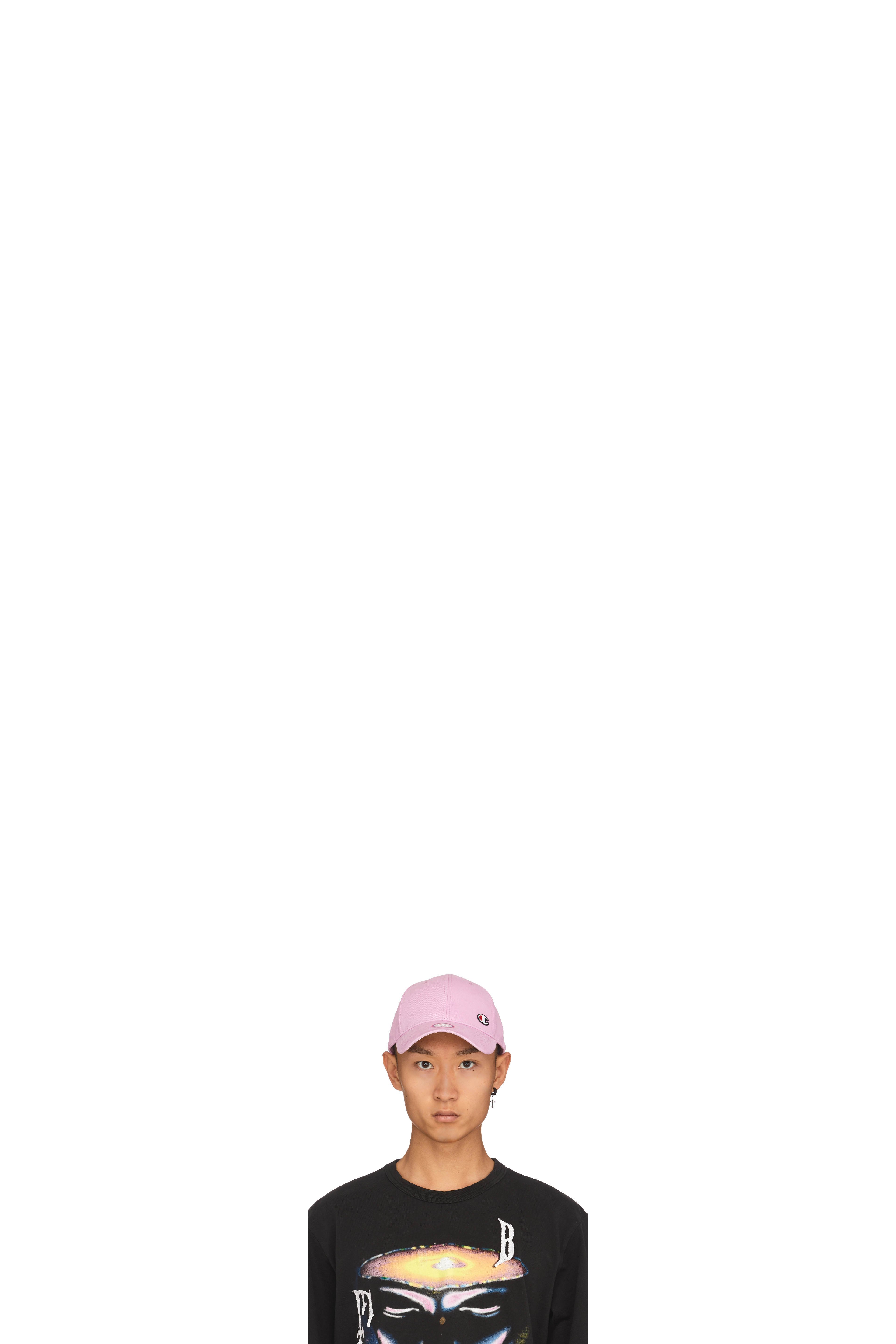 Pink Classic Twill C Baseball Cap