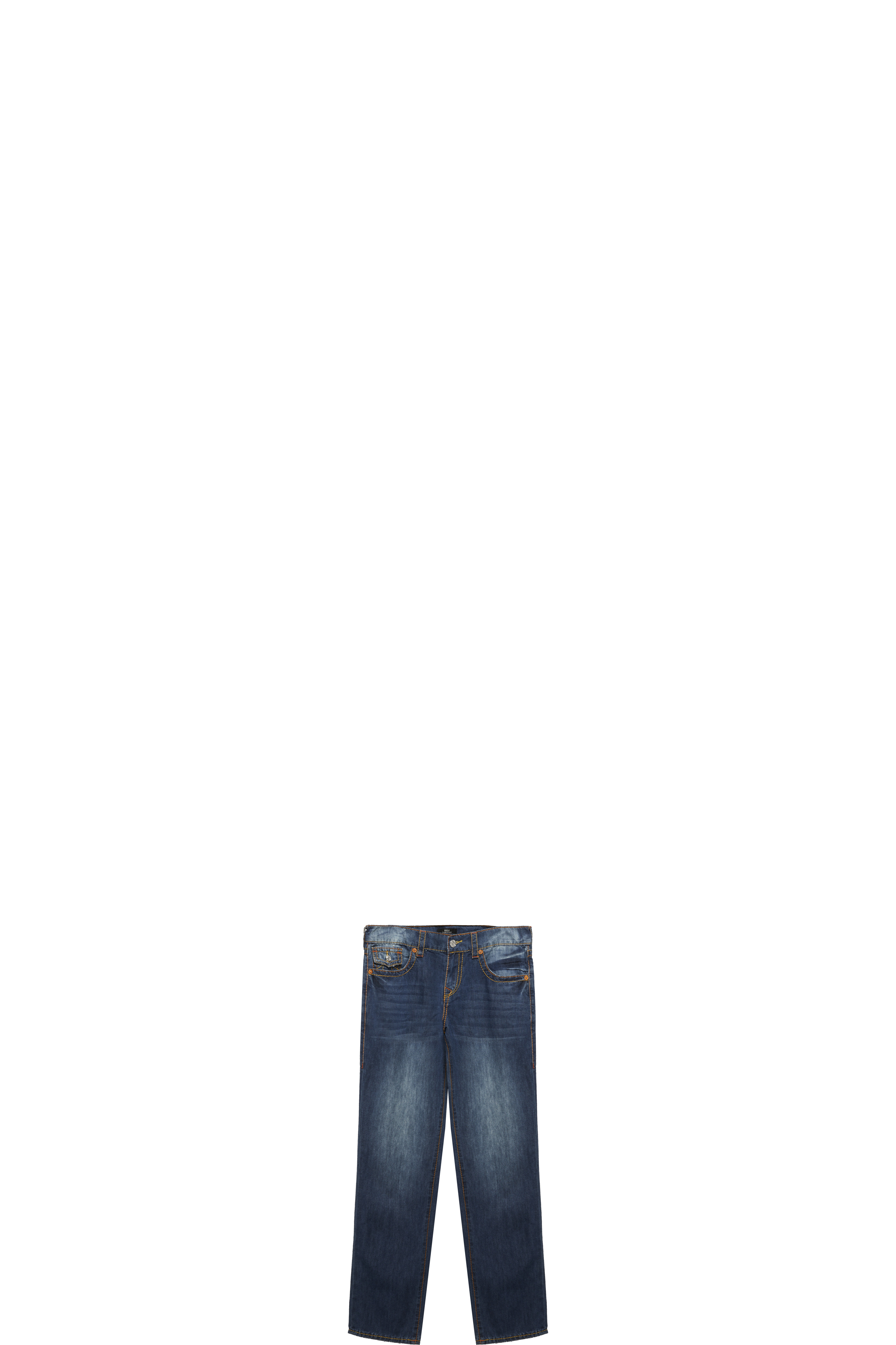 Blue Ricki Big T Straight Jeans