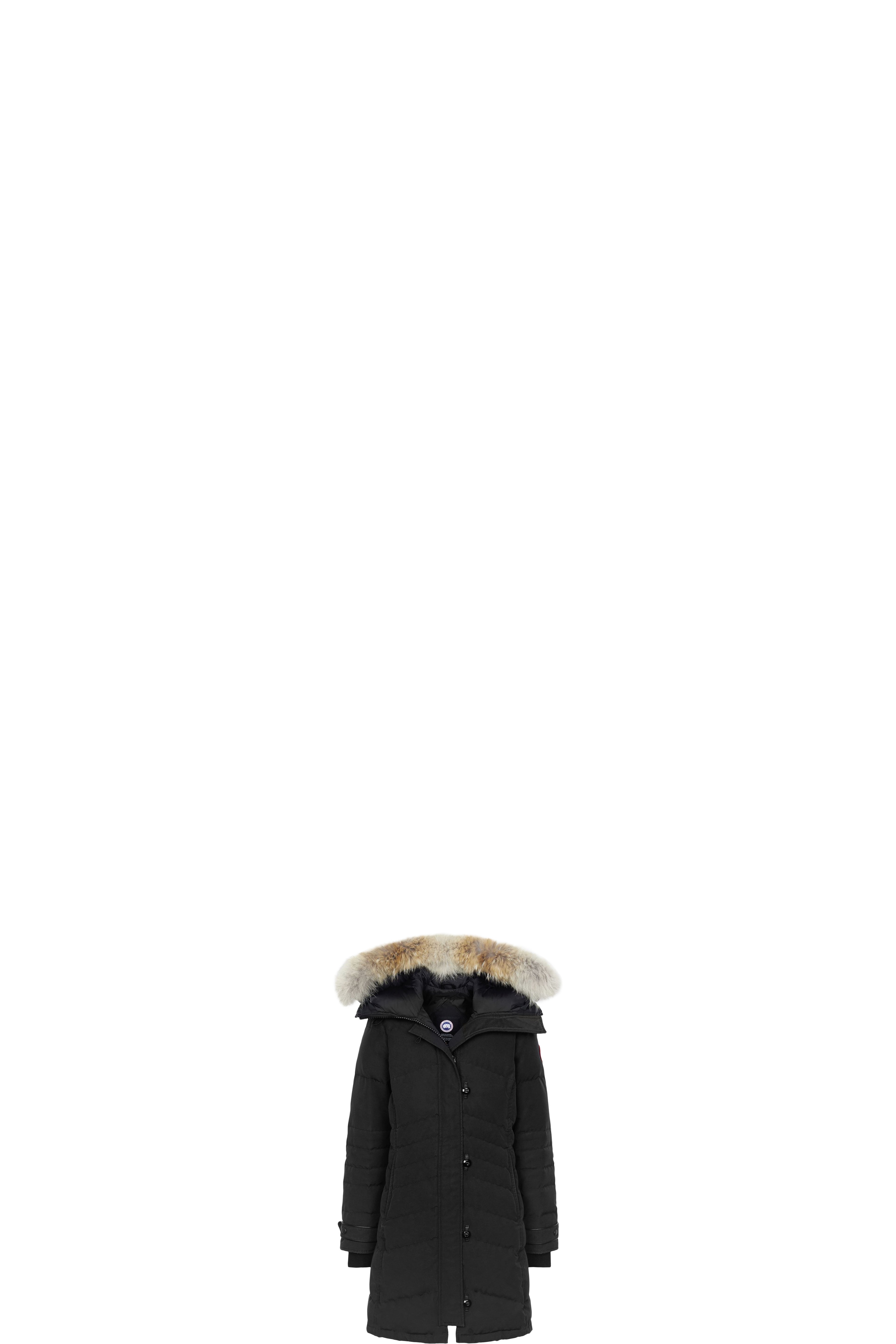 Black Lorette Parka