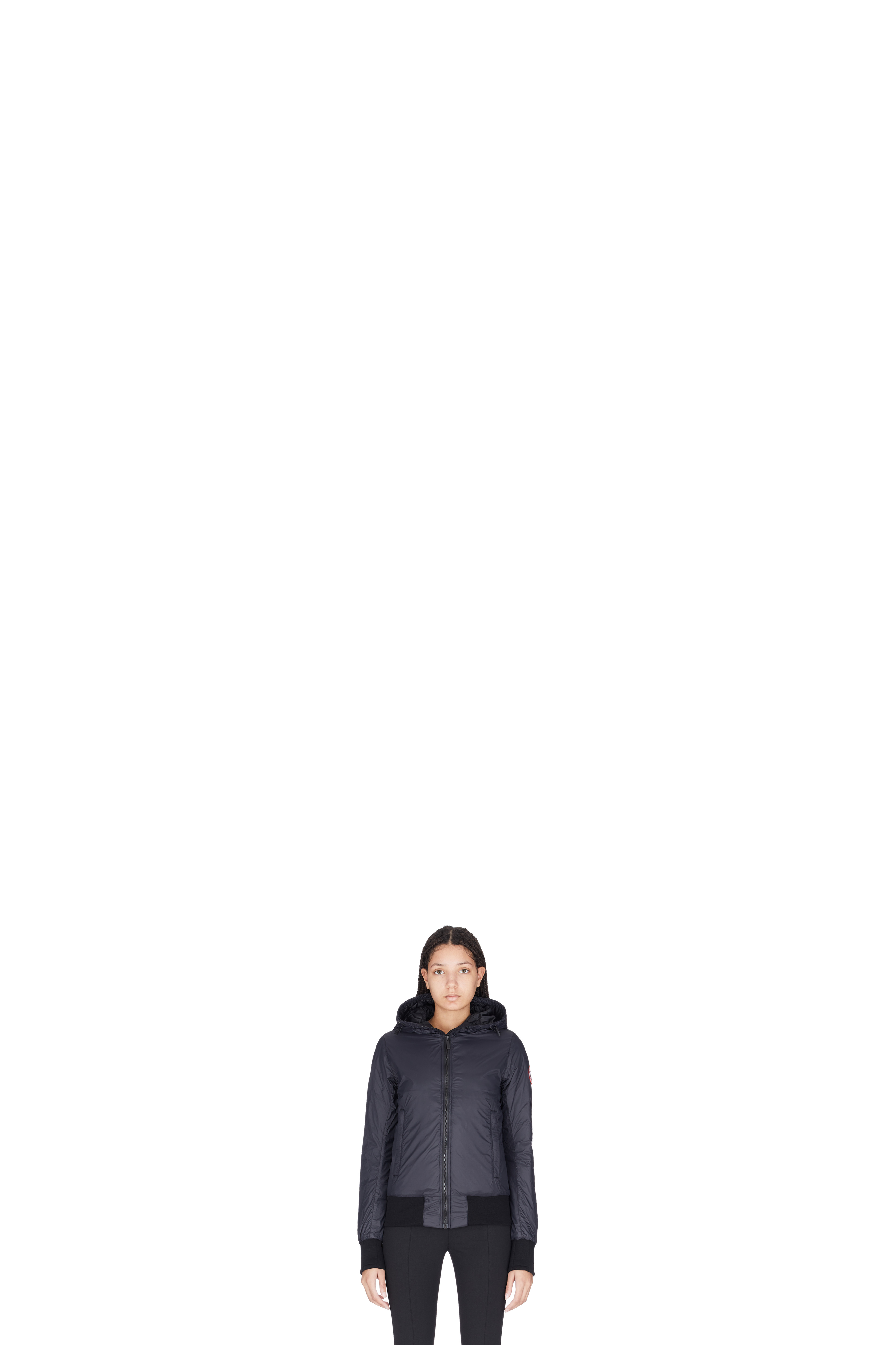 Manteau à Capuche Dore Noir