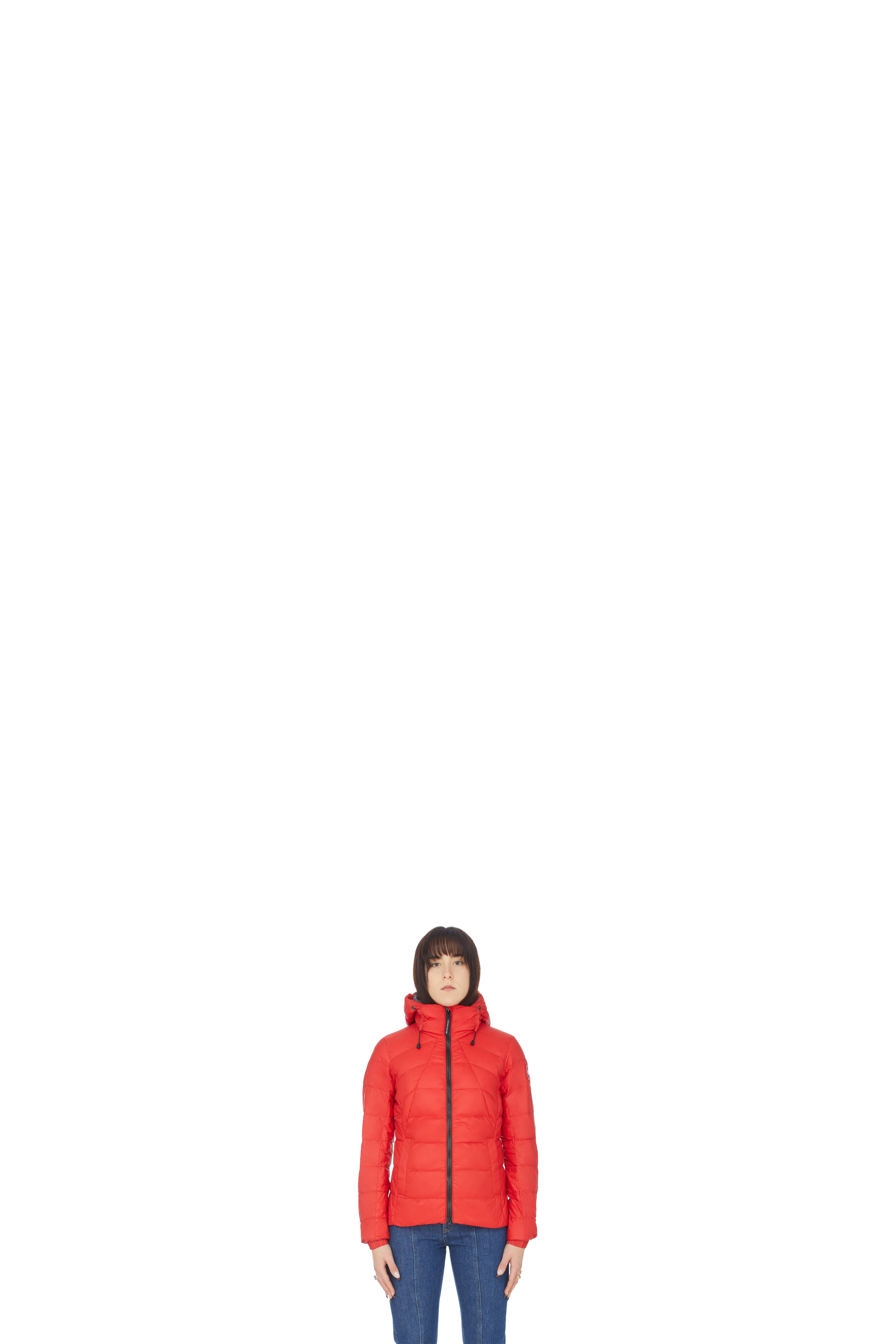 Manteau à Capuche Abbott Rouge