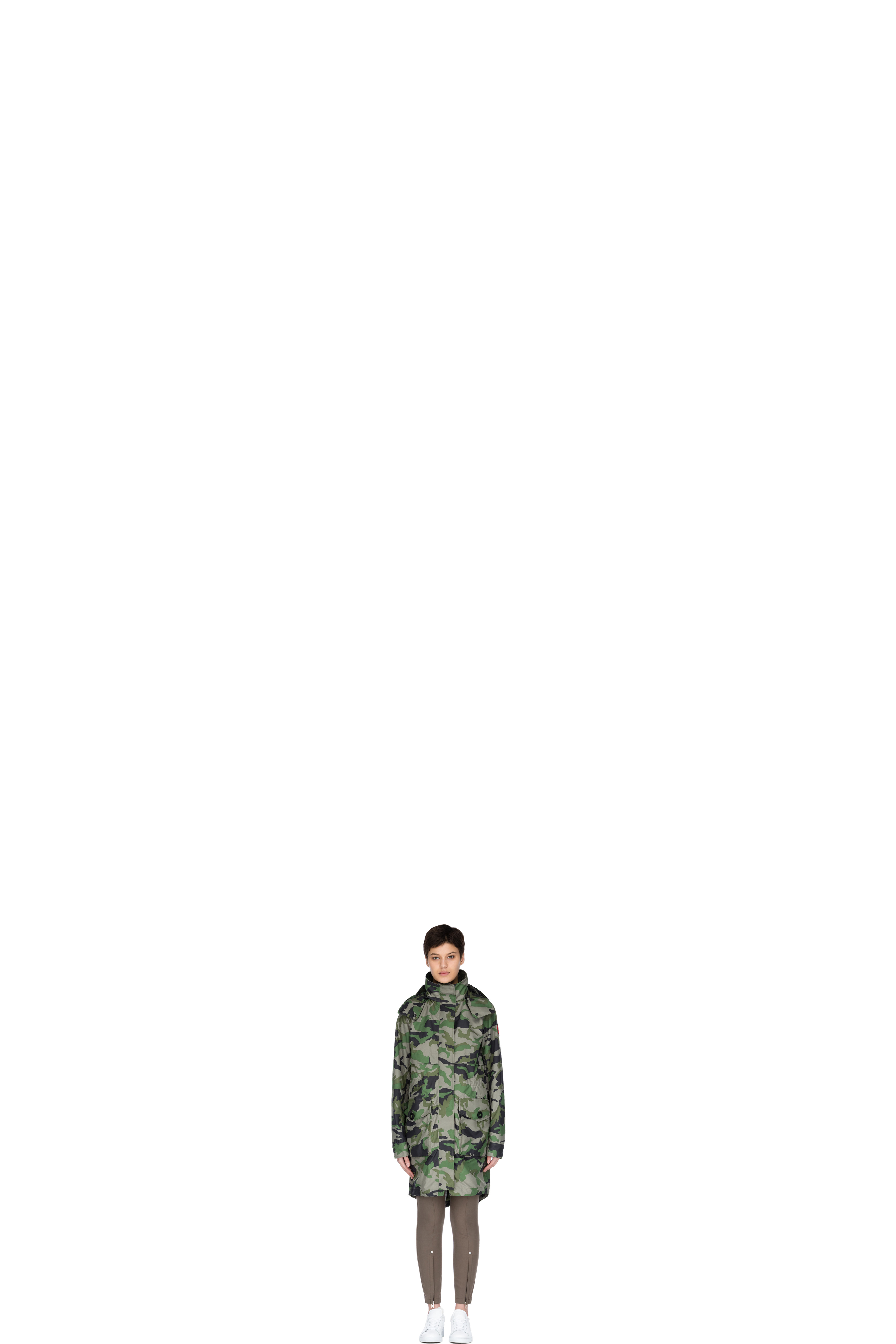 Manteau Trench Cavalry Imprimé Multicolores