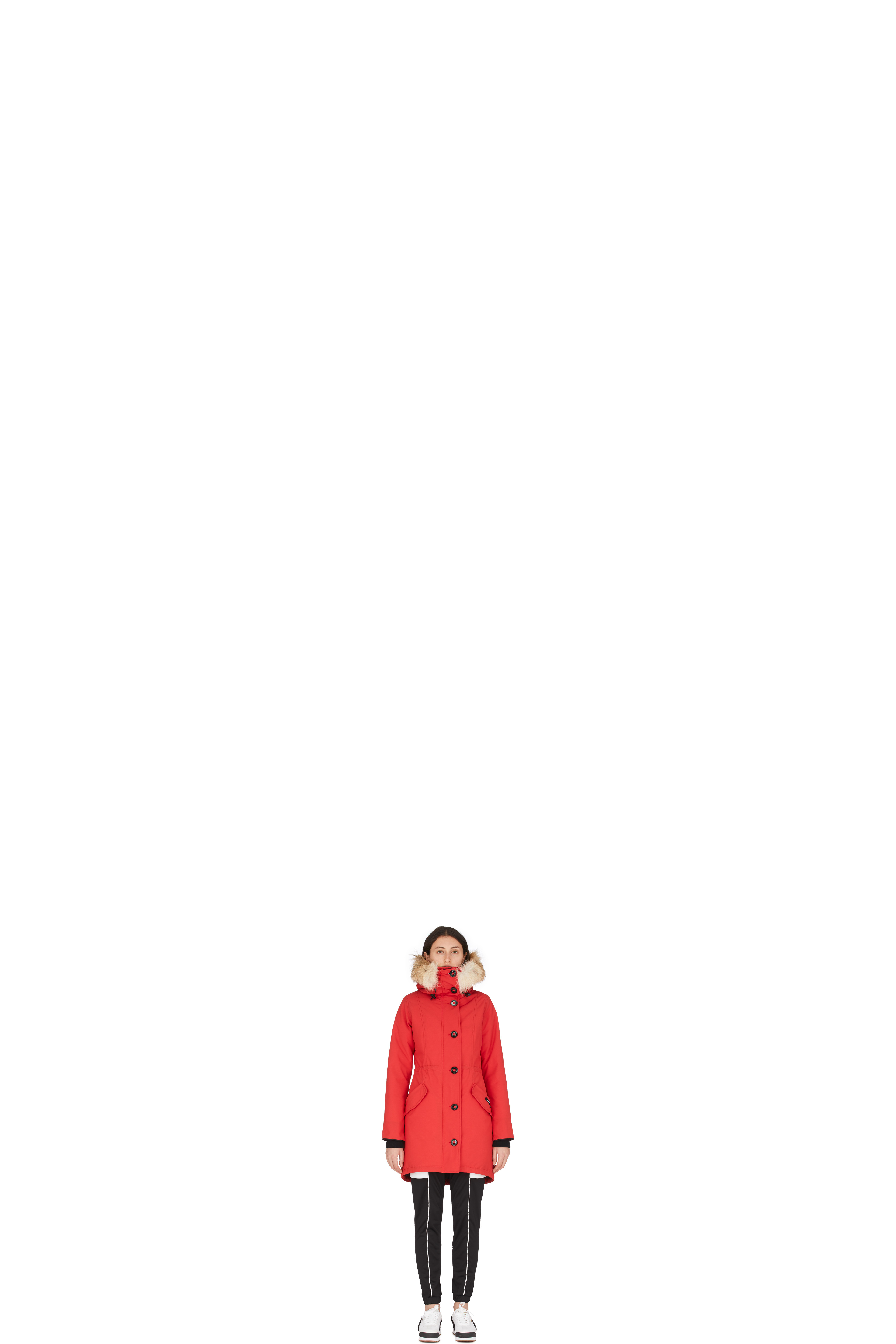 Parka Rossclair Rouge