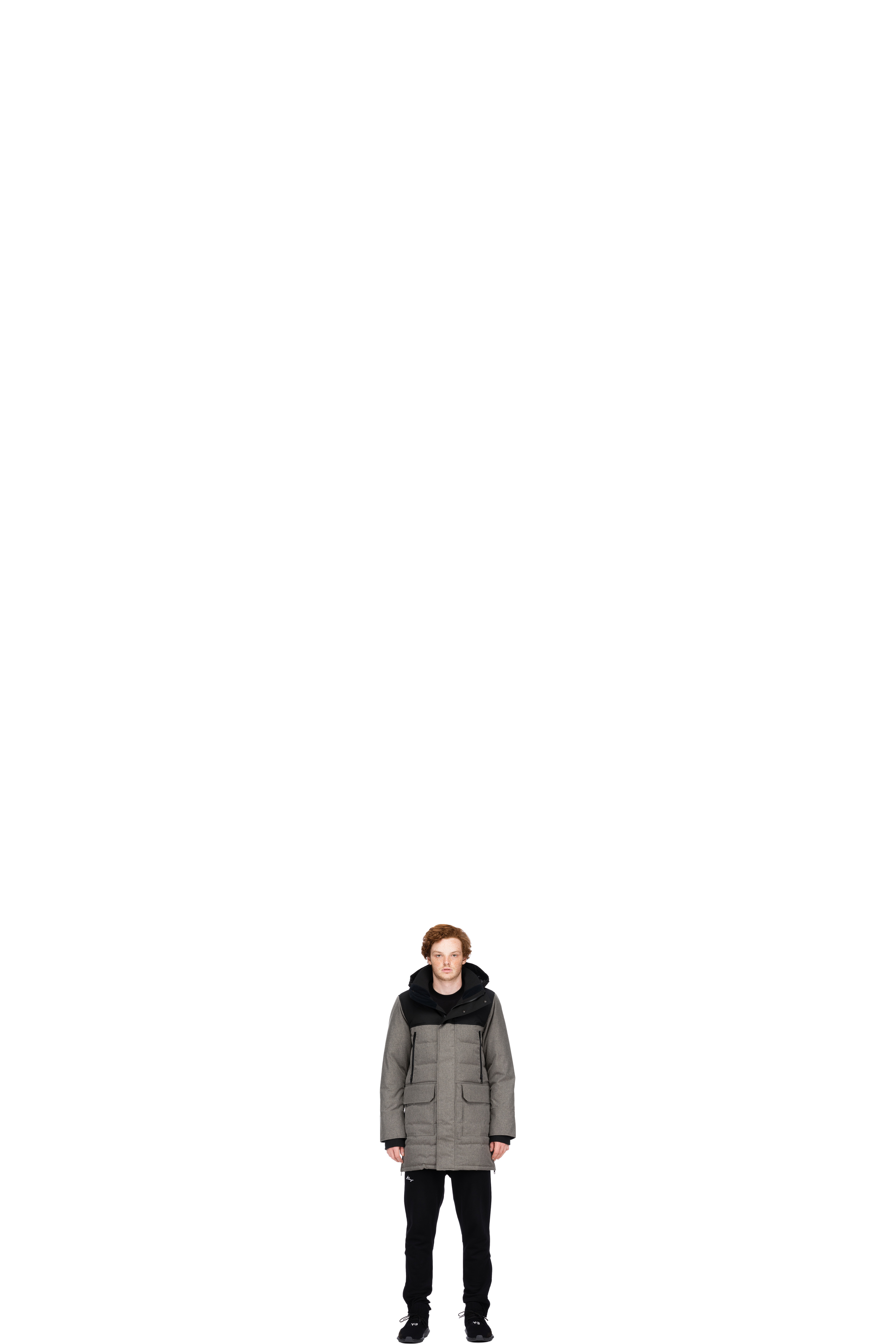 Parka Blamoral Canada Goose Black Label Gris