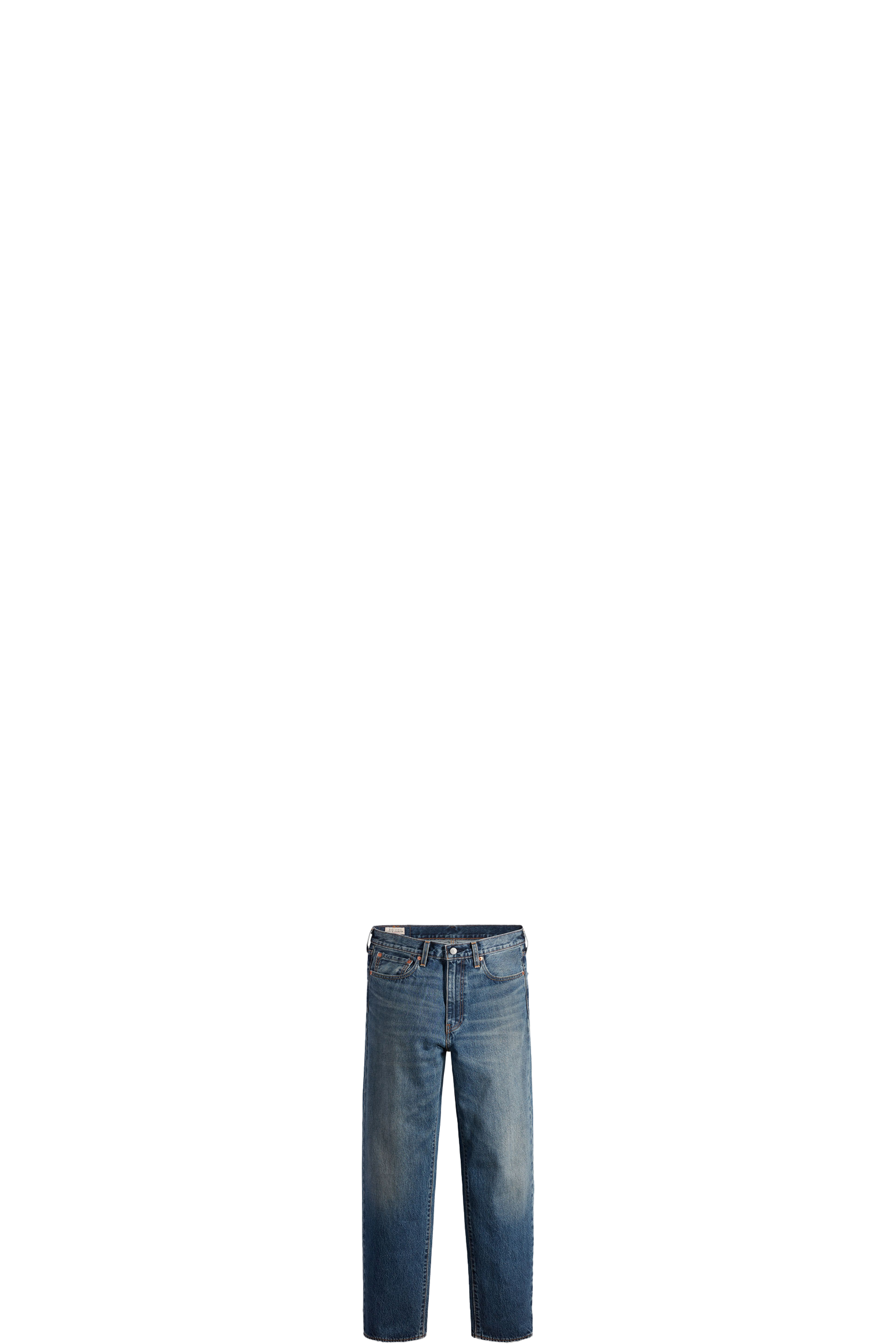 568™ Jean droit ample Bleu