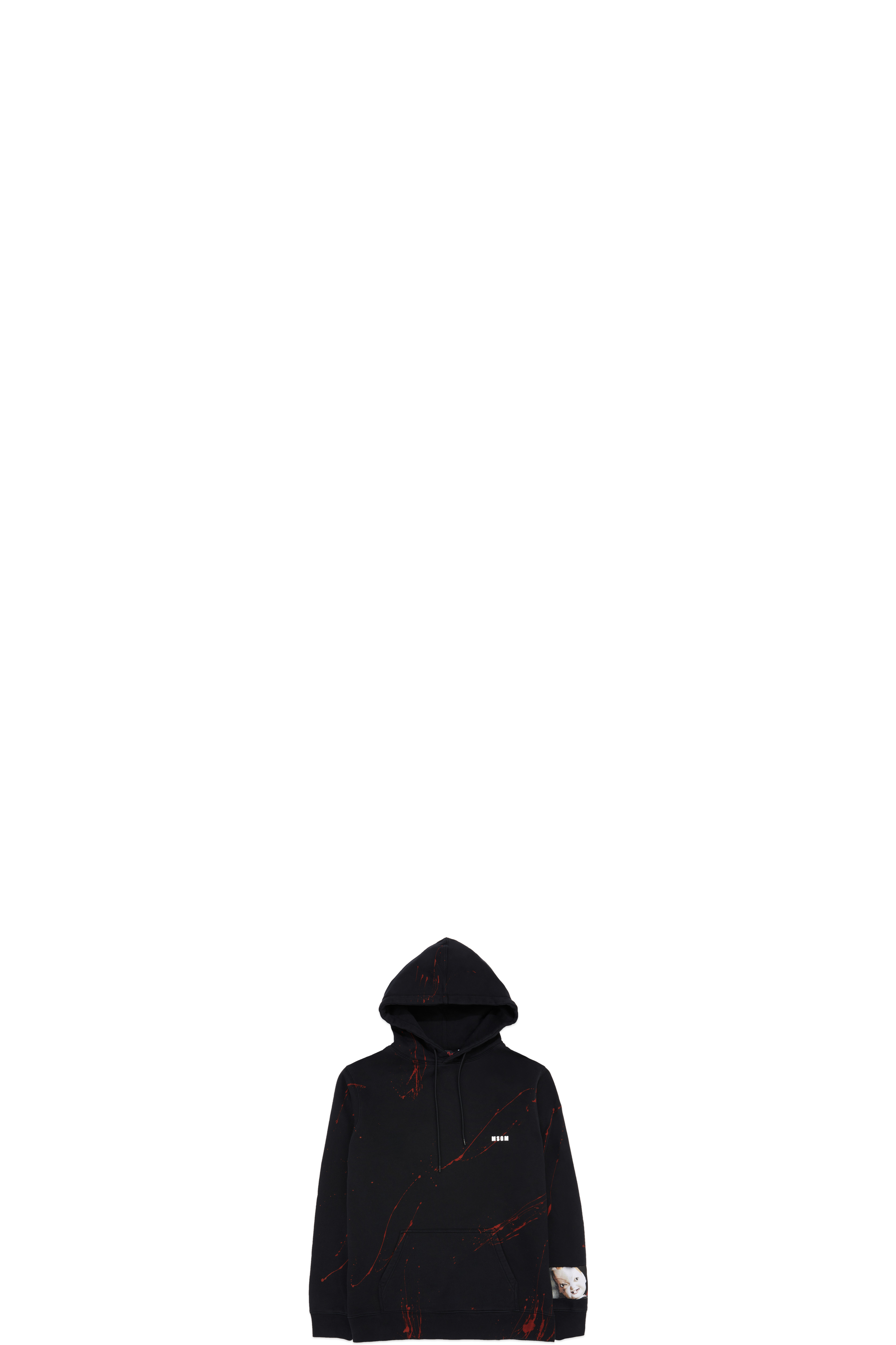 Black Dario Argento x MSGM Hoodie