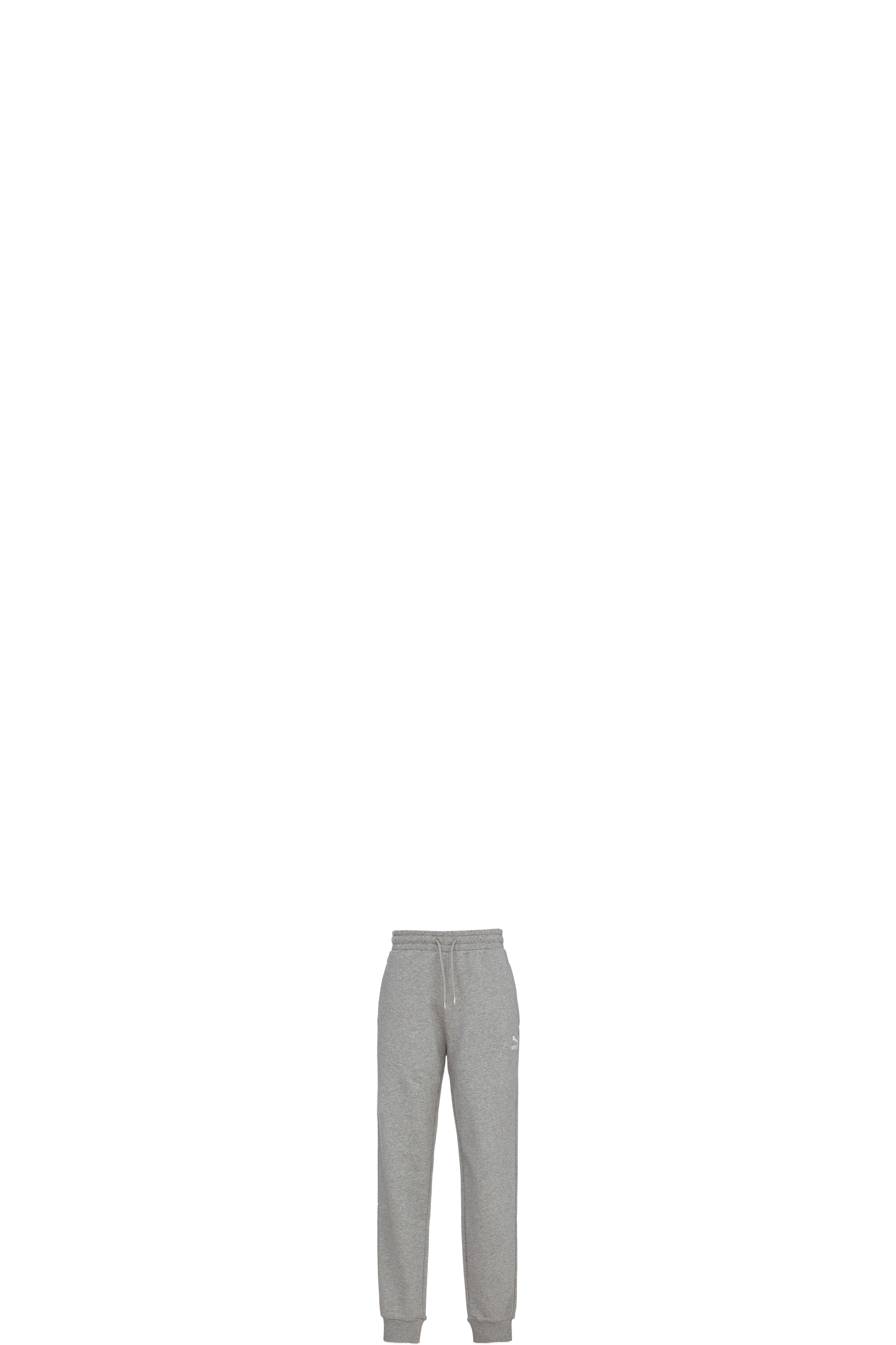 Grey Classic Cuffed Sweatpants