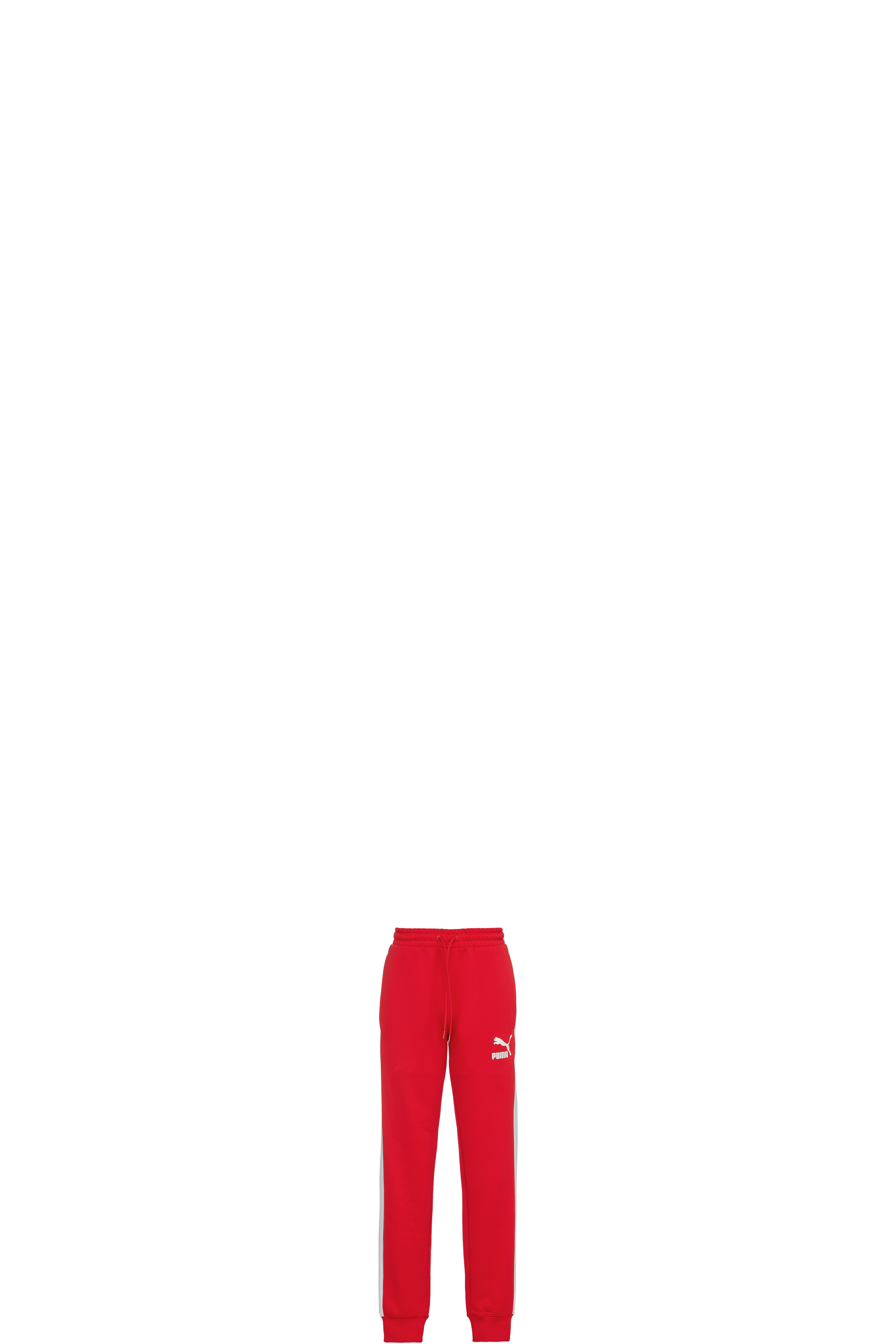 Red Iconic T7 Track Pants